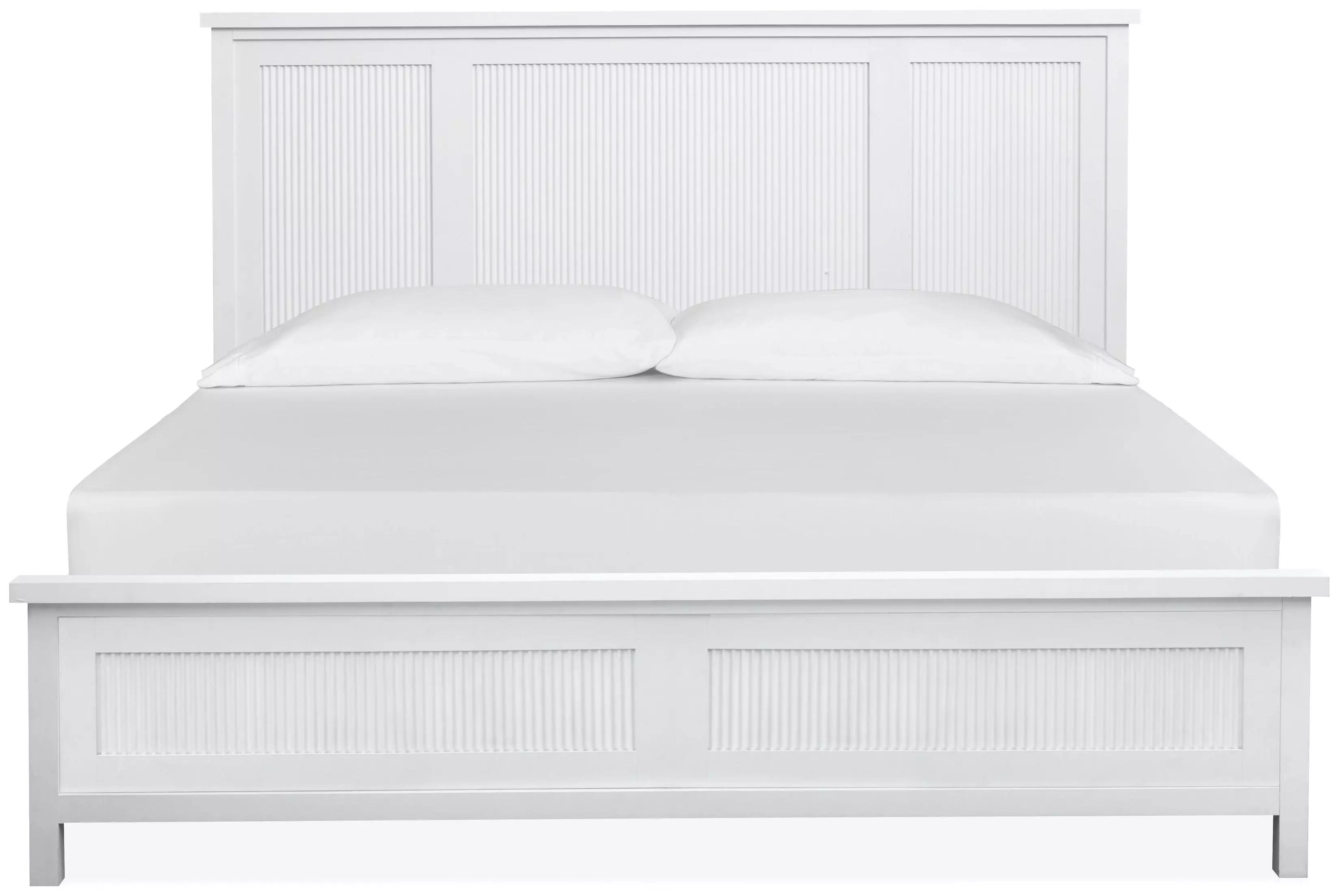Windmill Harbour White Whisp and Sand Queen Panel Bedroom Set From