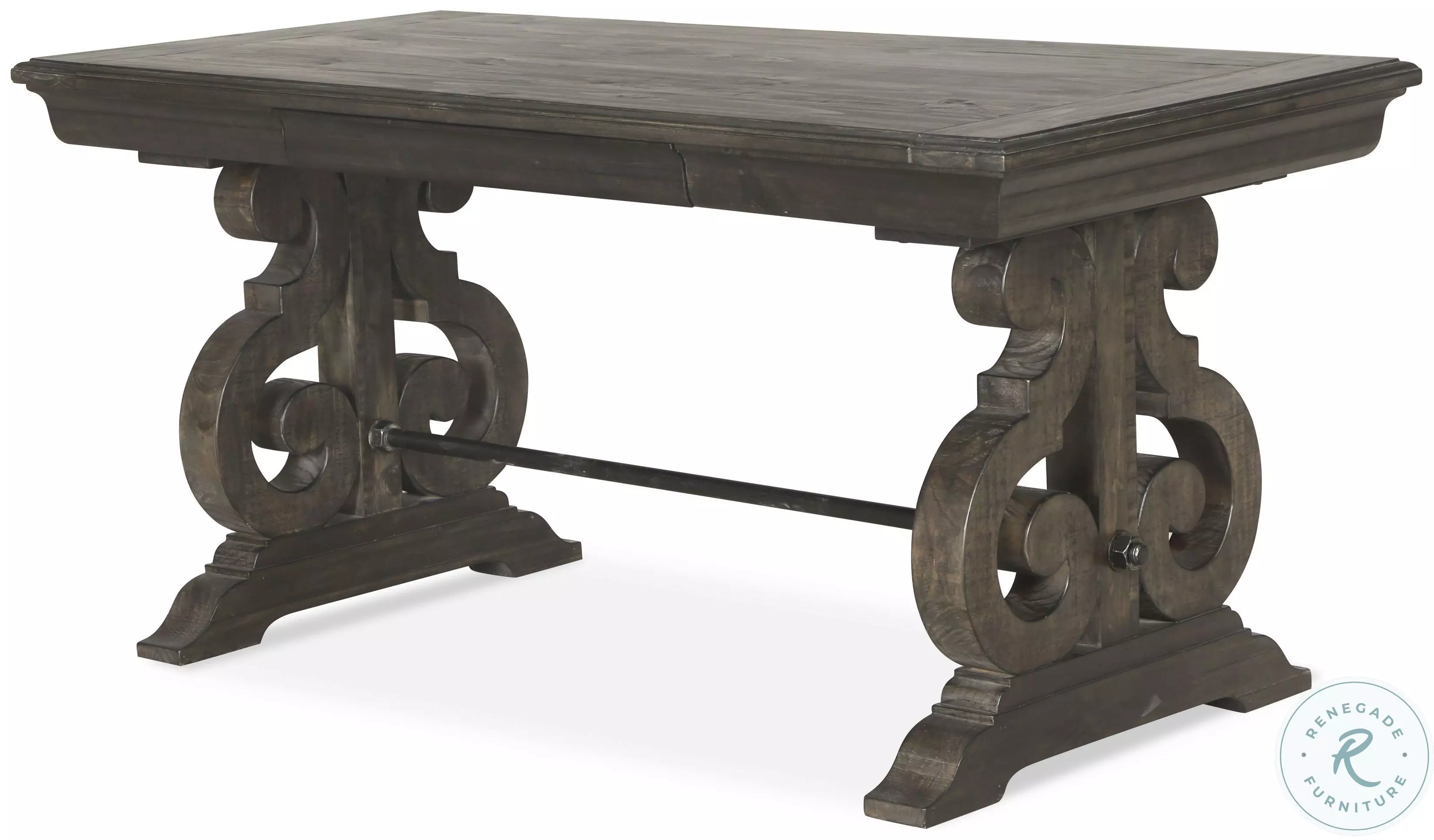 Bellamy Deep Weathered Pine Writing Desk from Magnussen Home