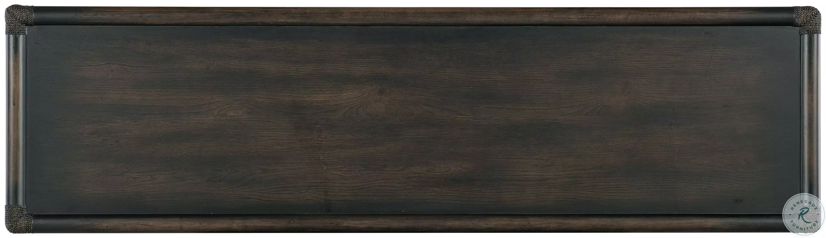 dark brown rattan dresser Lombok Walnut Rattan 6 Drawer Chest – HomePlus Furniture main image 0
