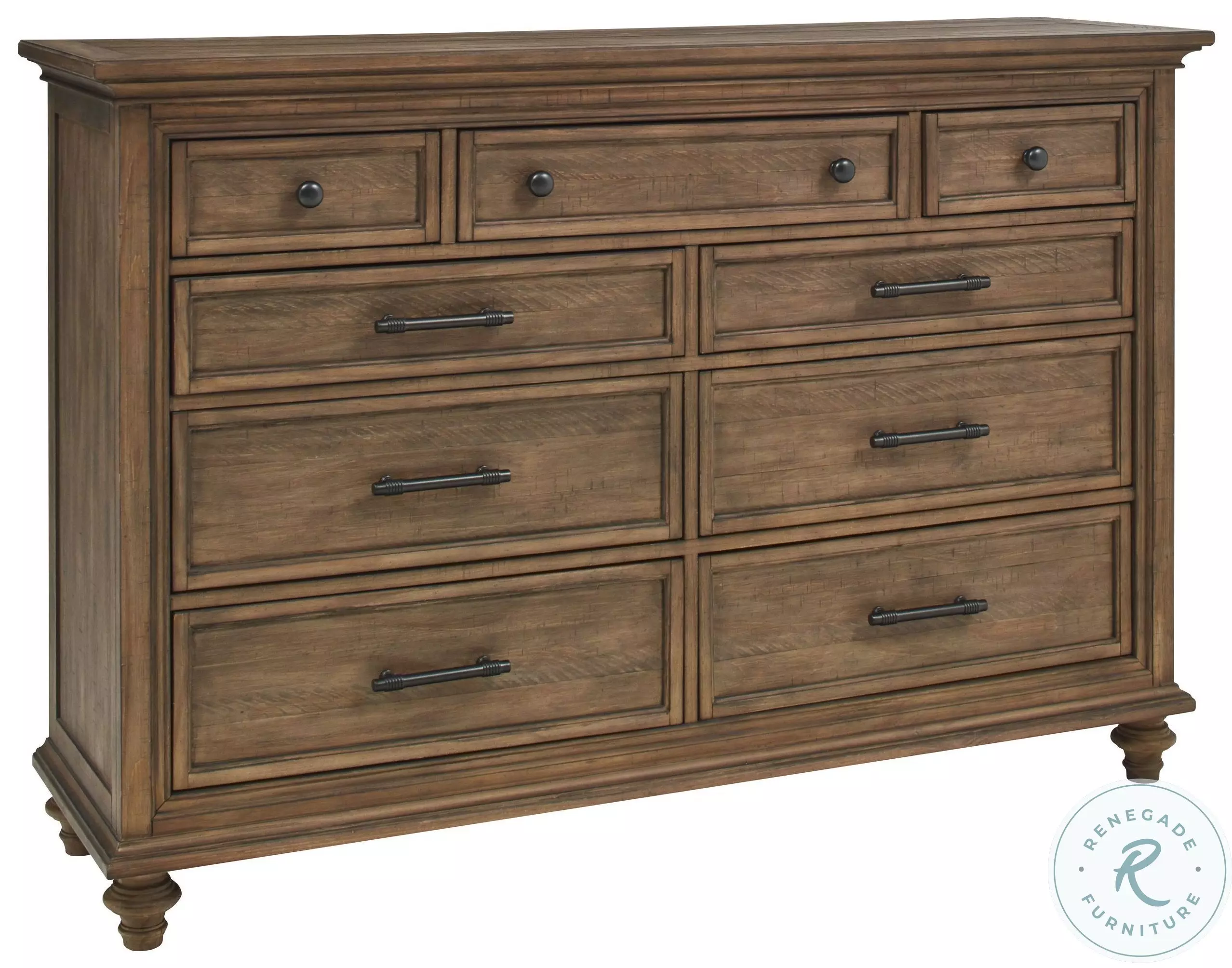 Hensley Honey Chesser From Aspen Home | Coleman Furniture