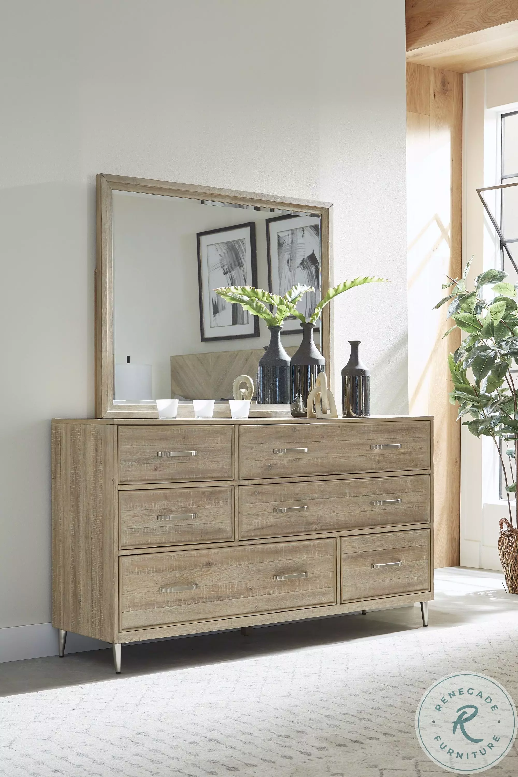 Maddox Biscotti Dresser From Aspen Home | Coleman Furniture