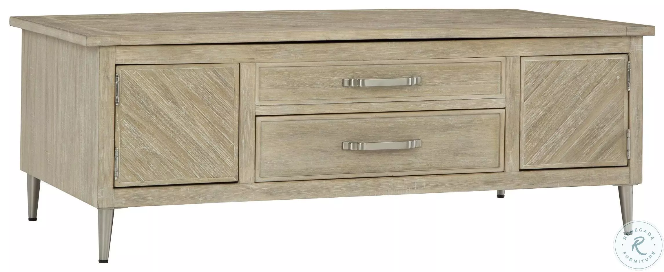 Maddox Biscotti Lift Top Cocktail Table From Aspen Home | Coleman