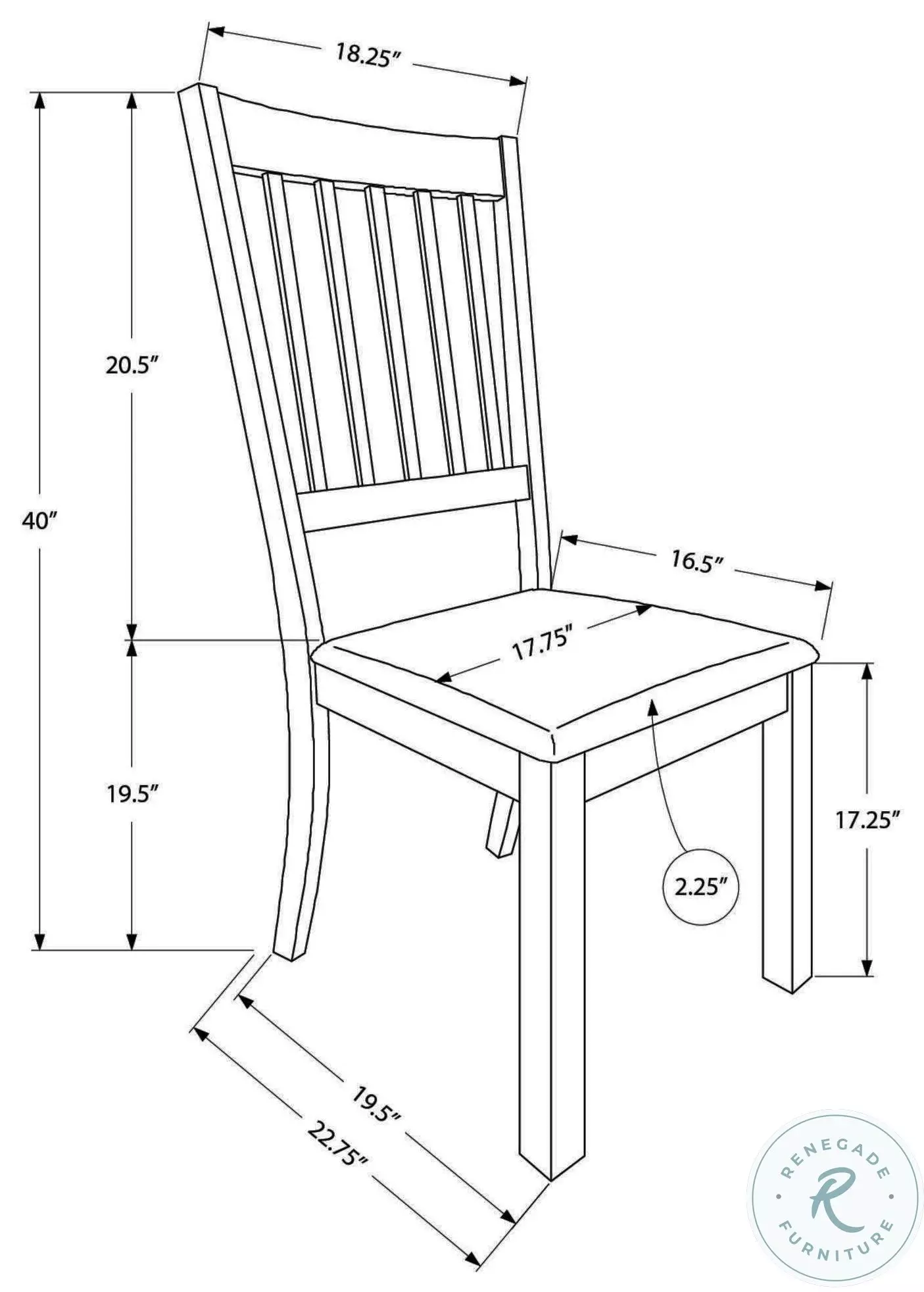 1311 Beige Cross Back Upholstered Side Chair Set of 2