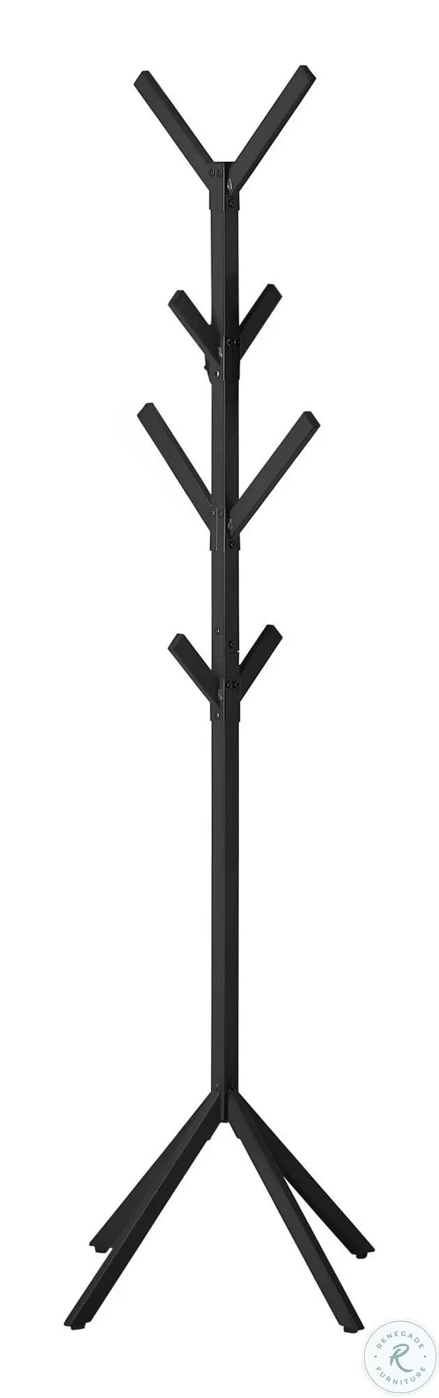 Model 715 Coat Rack 2057 Black 70