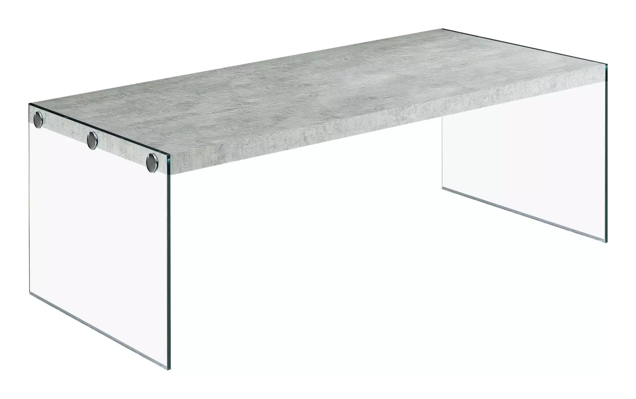 Dining Table - 40"Dia Chrome With 8Mm Tempered Glass