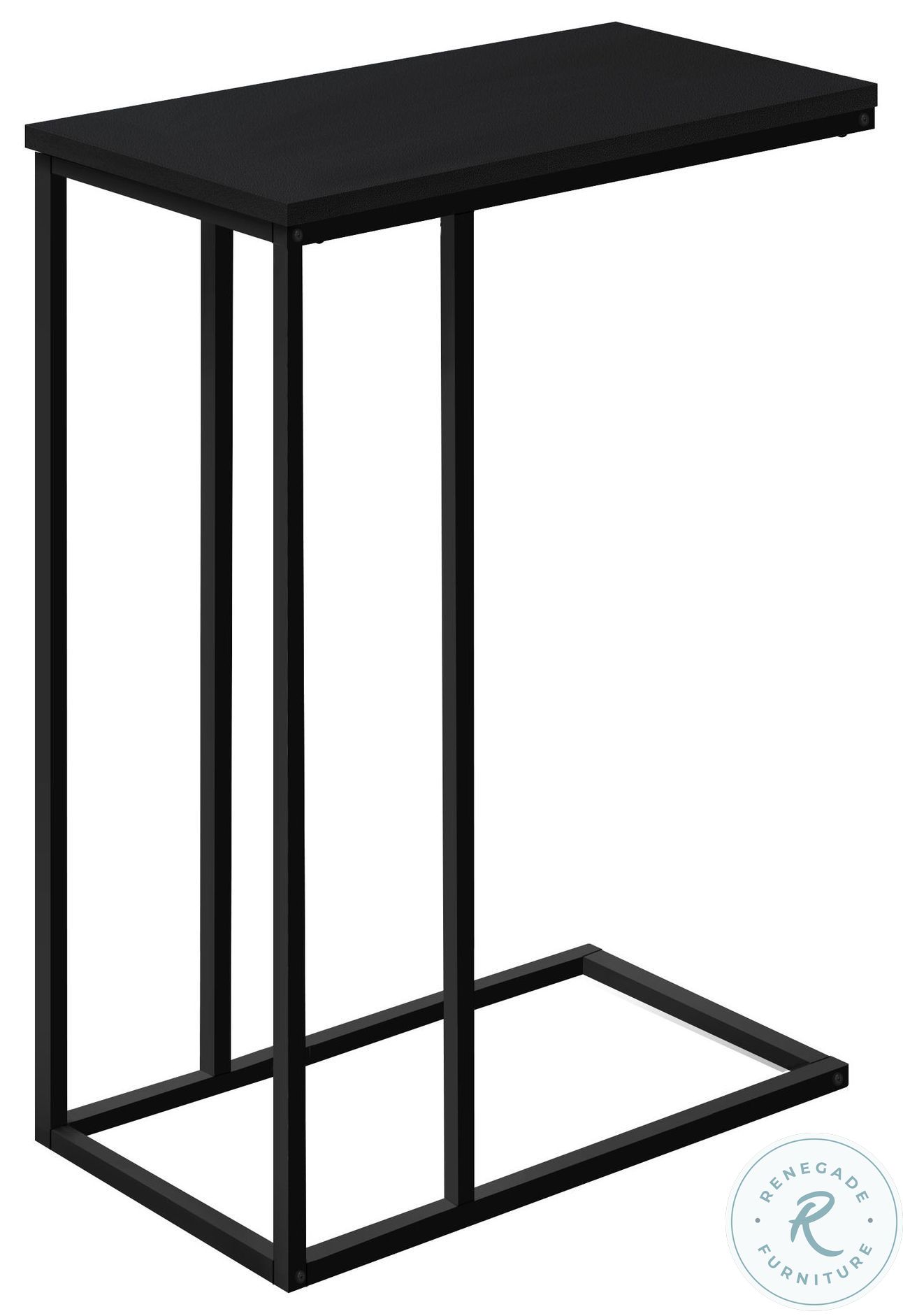 3761 Black Accent Table From Monarch Coleman Furniture