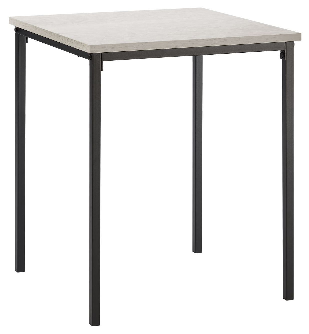 3826 Washed Oak Square Accent Table from Monarch | Coleman Furniture
