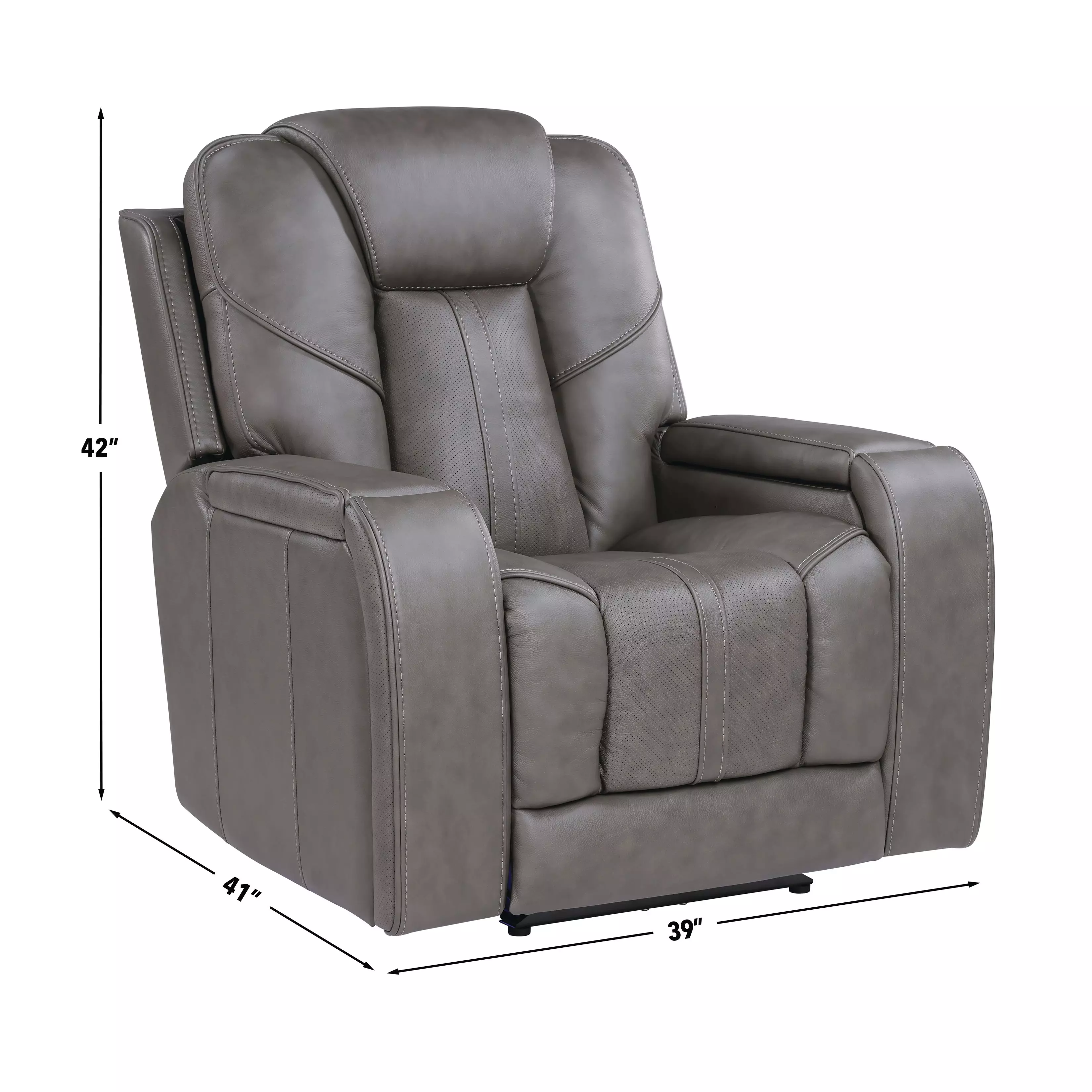 Daniel Gray Triple Power Recliner
