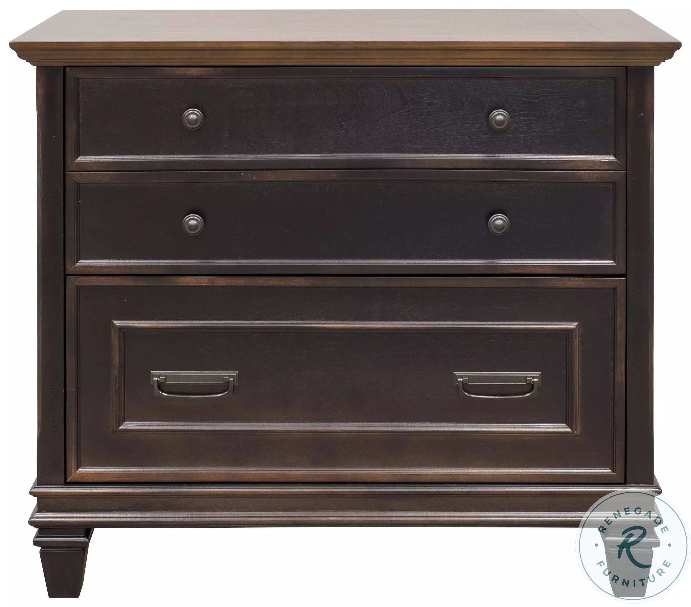 Hartford Distressed Black L Shaped Home Office Set from