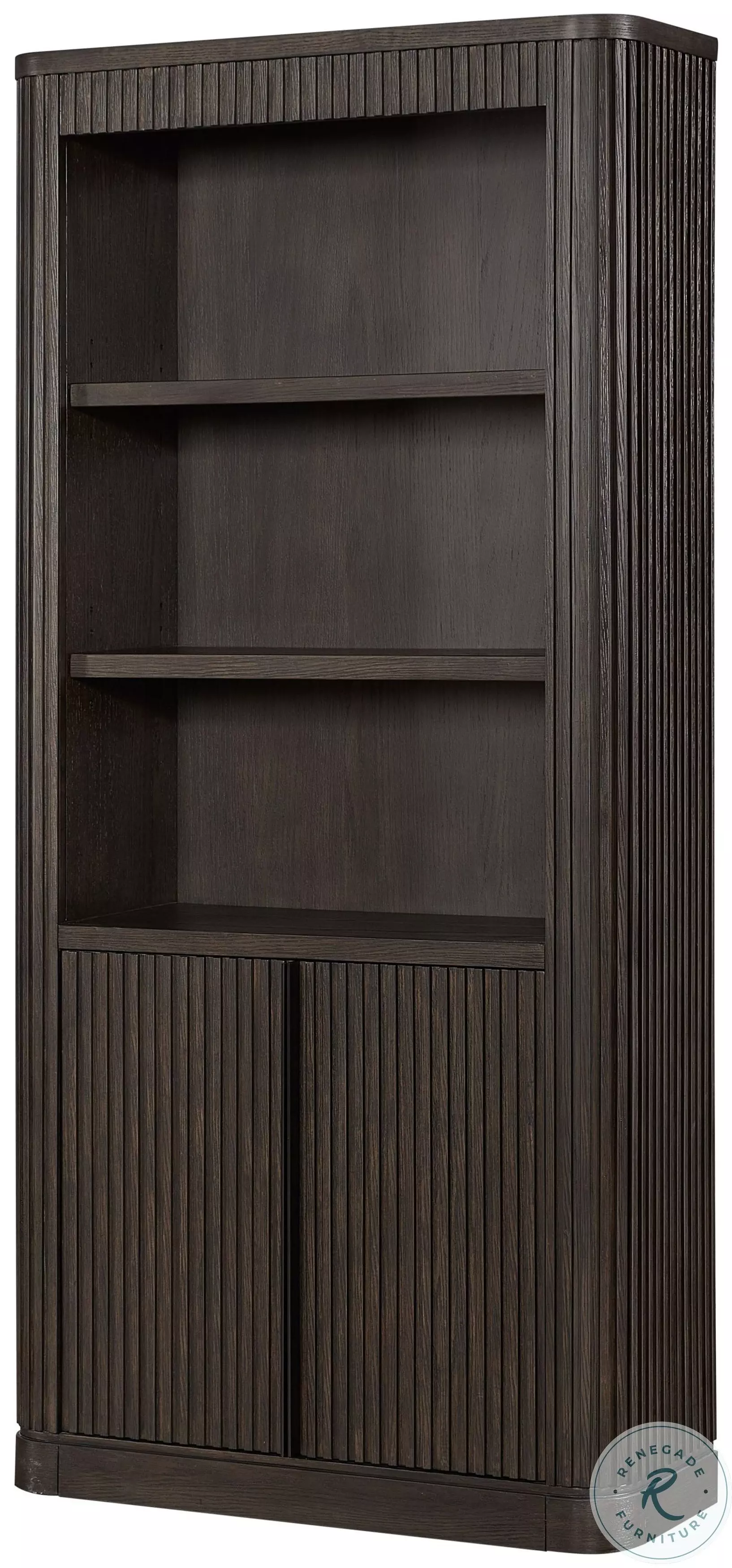 書棚 42×86×185 Tulane Dark Chocolate Bookcase From Martin Furniture | Coleman