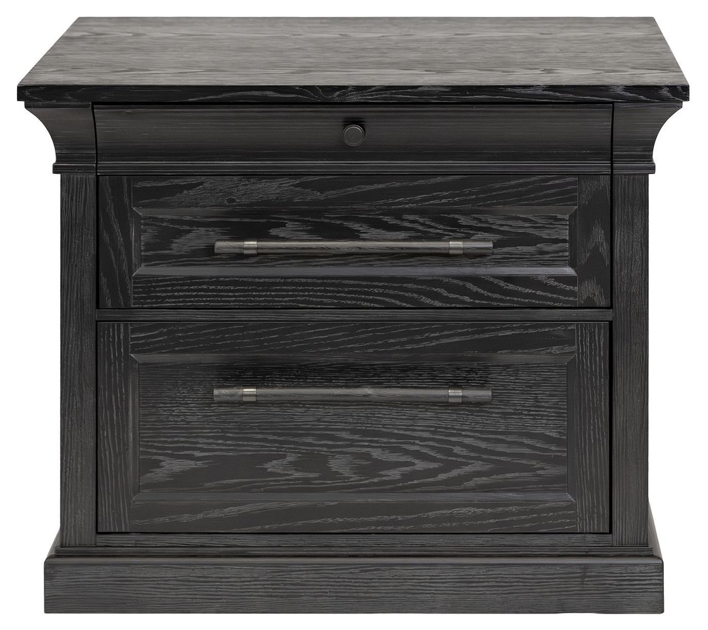 Willow Lane Ebony Black Lateral File Cabinet From Martin Furniture