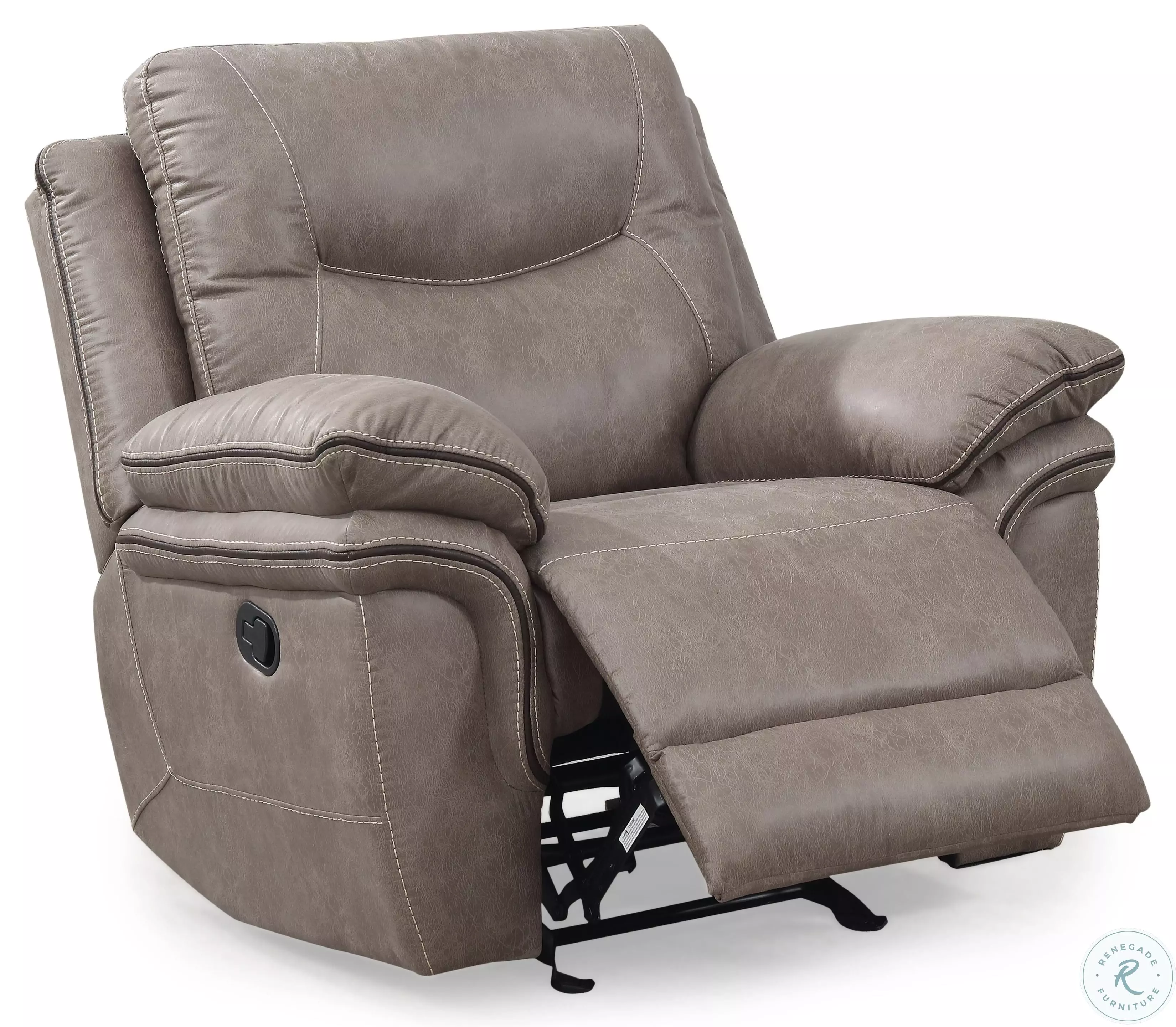 Isabella Sand Manual Reclining Living Room Set From Home Gallery