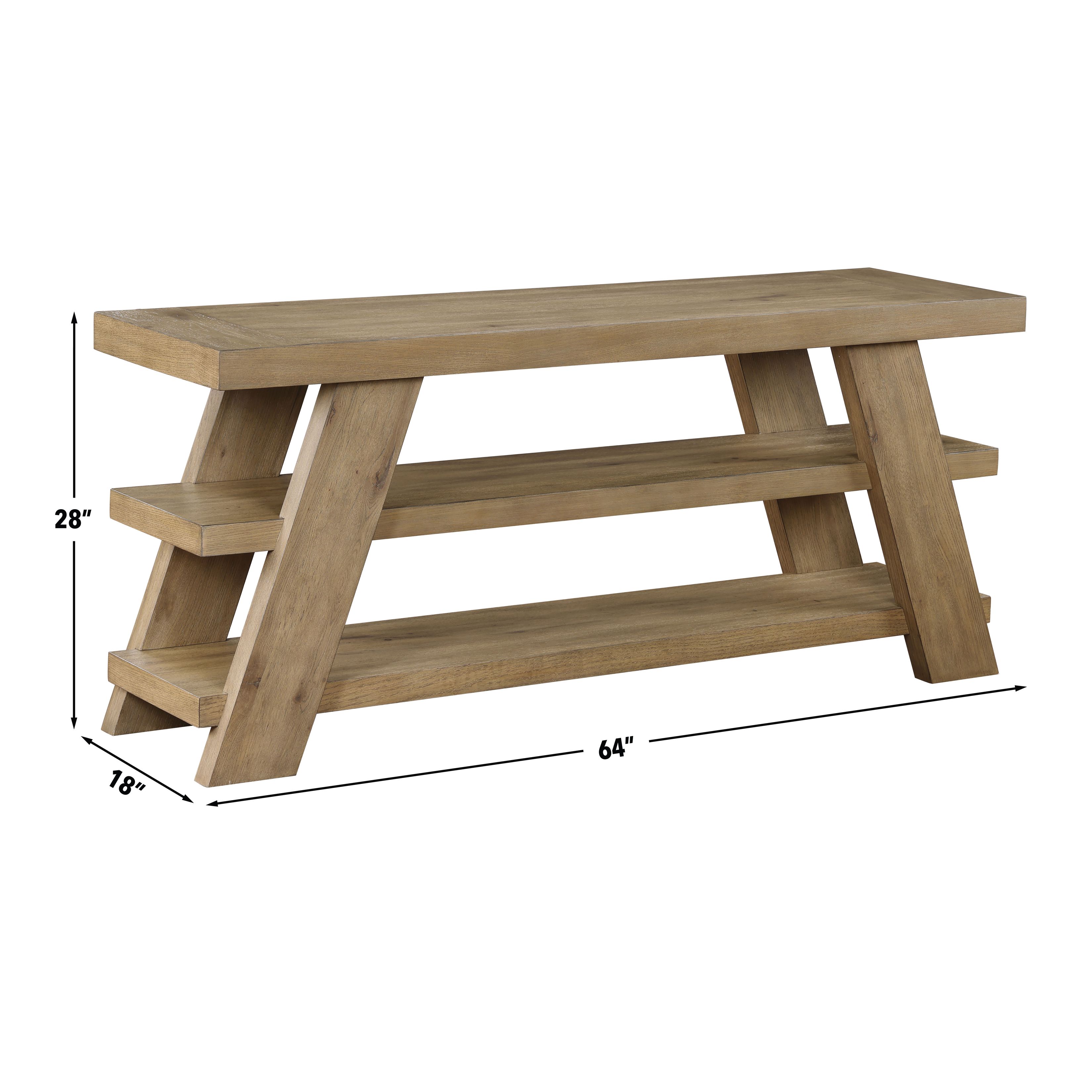 Orinda Brown 64" TV Console