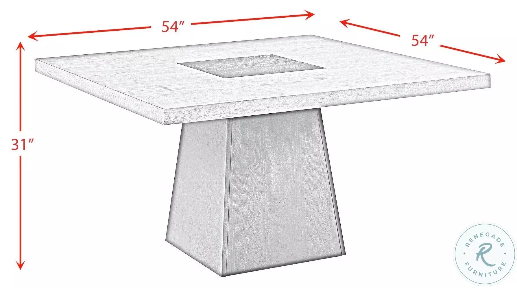 Rizzo Black And Gray Dining Table