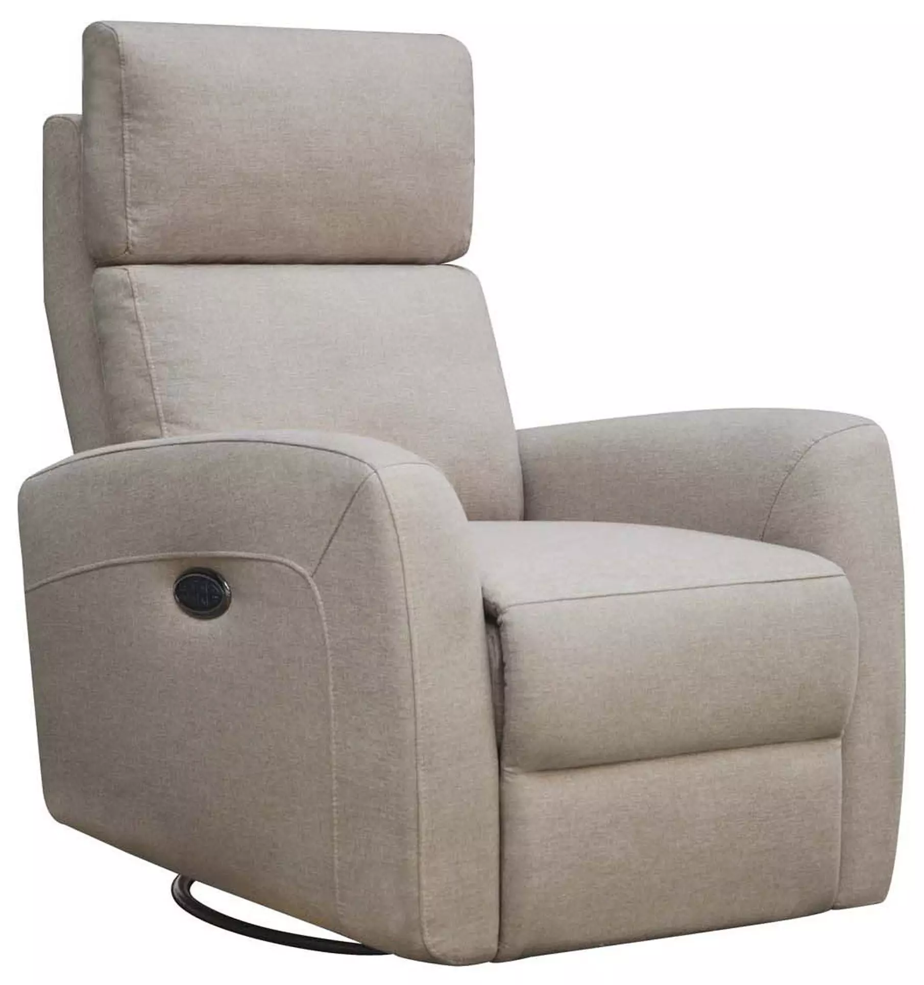 Jordan Camel Triple Power Glider Recliner with USB Port