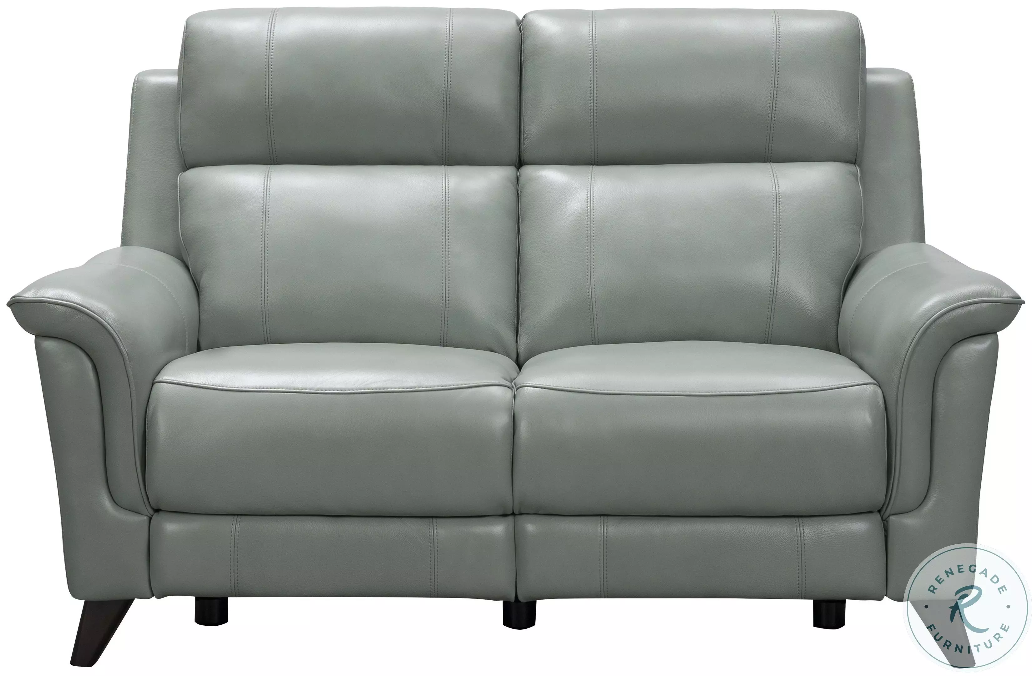 Kester Lorenzo Mint Power Reclining Loveseat with Power Headrest
