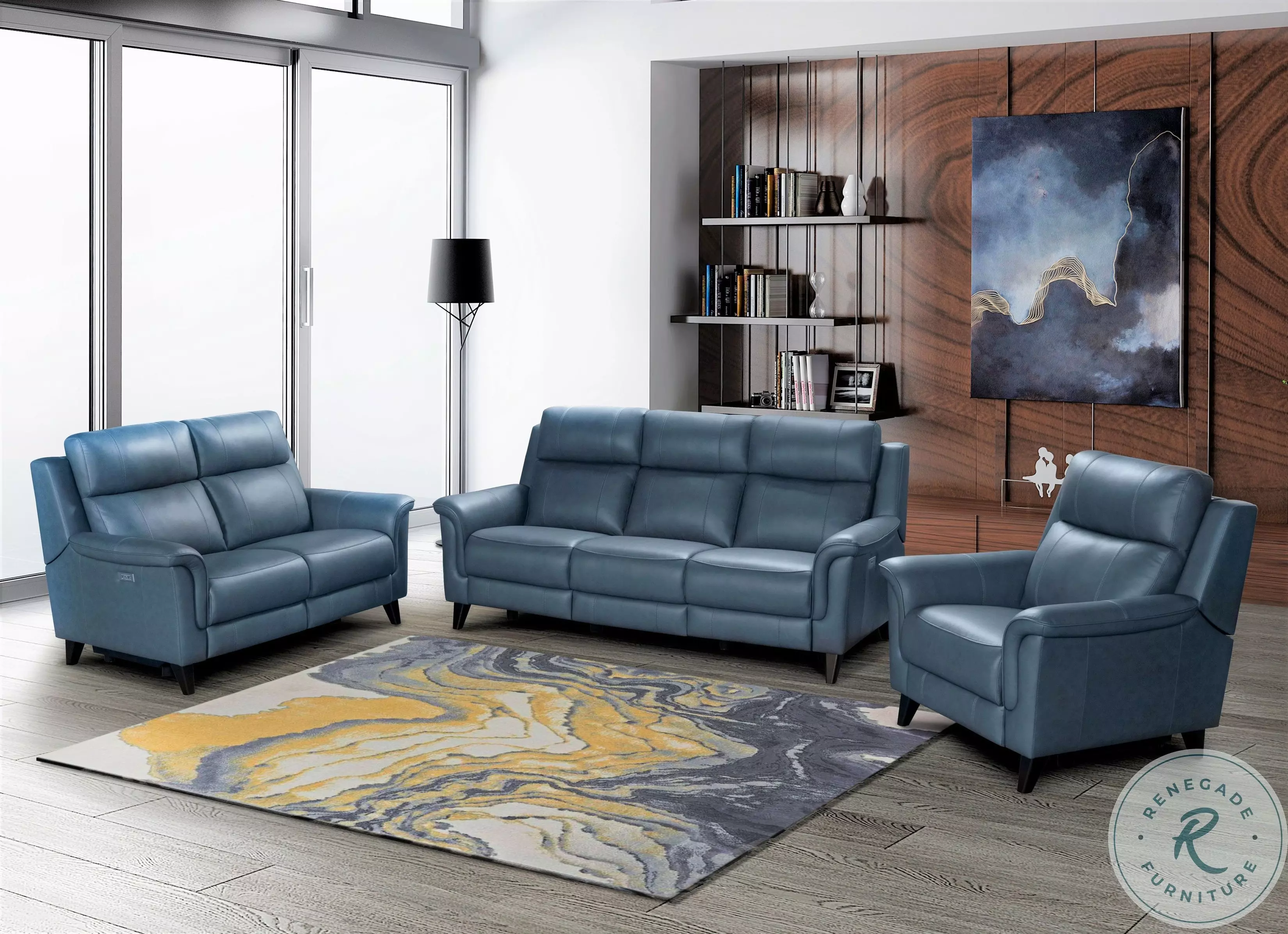 YA−MAN STA-209L BLUE Men's St. Cloud Puffer Jacket – Zusa