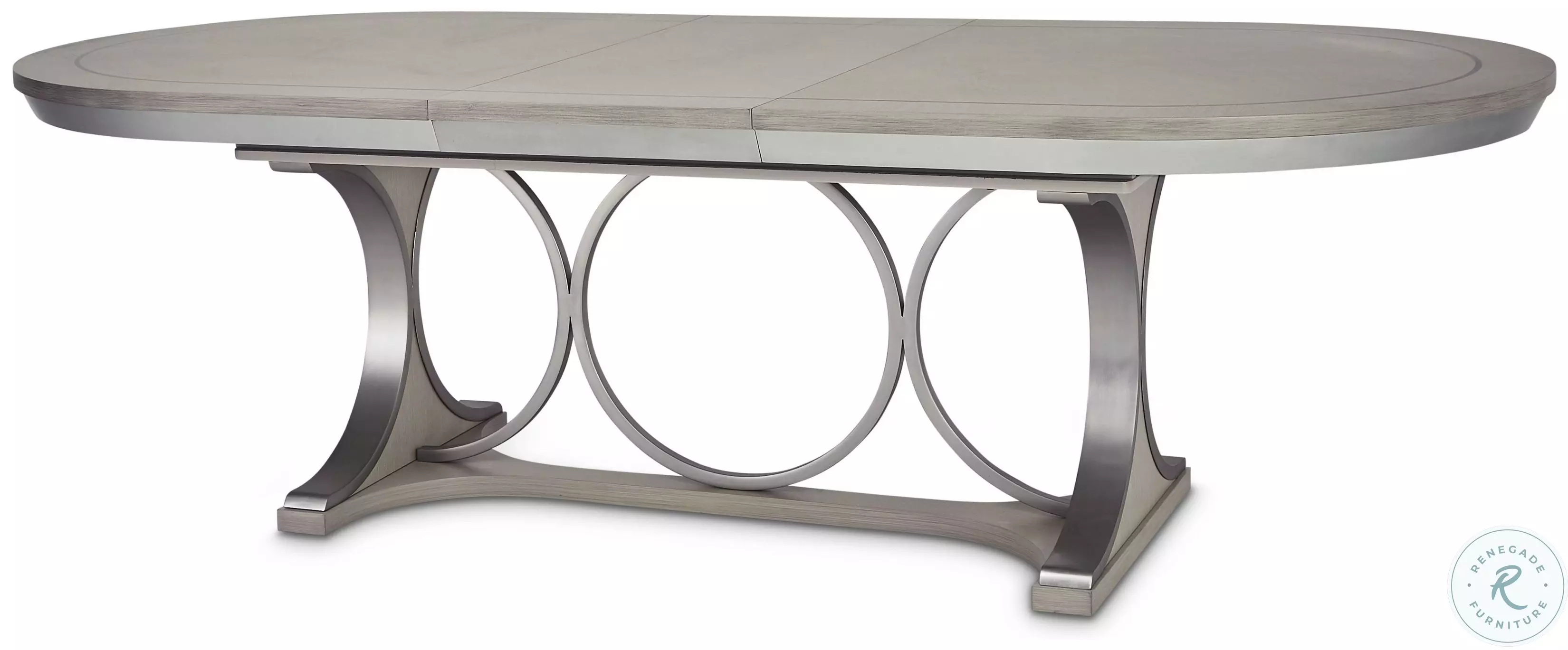 Eclipse Moonlight Extendable Dining Table From Michael Amini