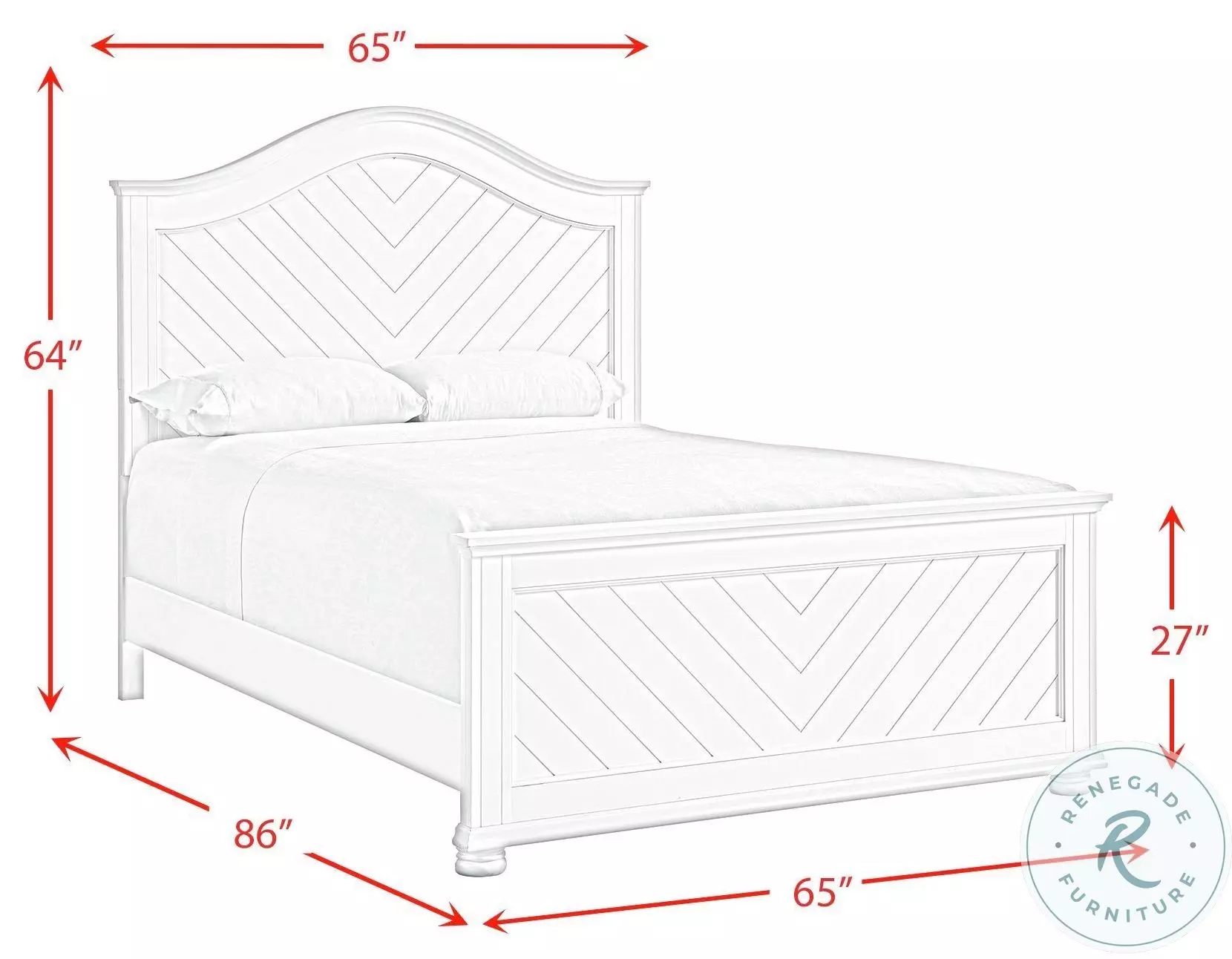 Conaughey Grey Queen Panel Bed