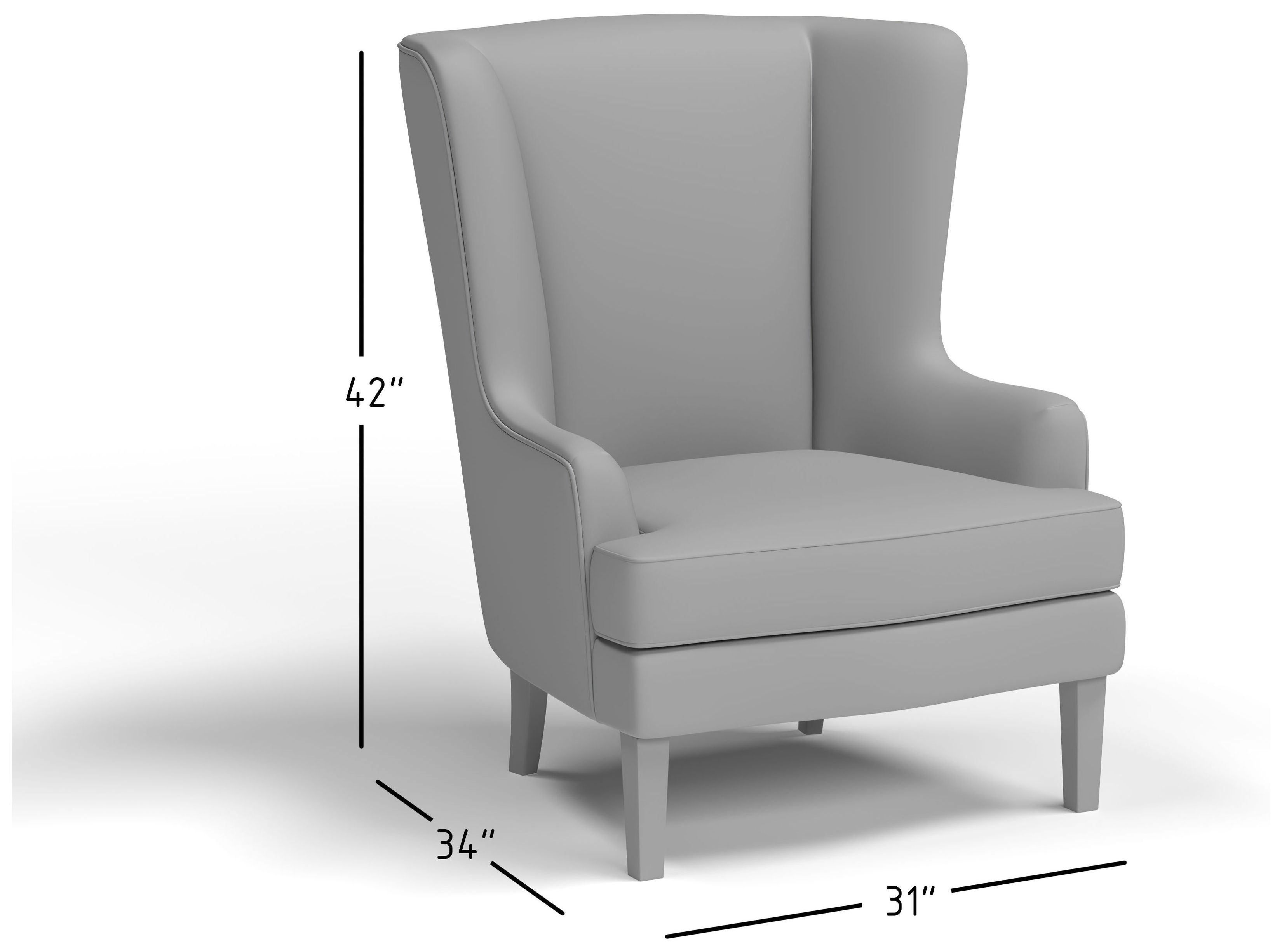 Lacroix Navy Accent Chair