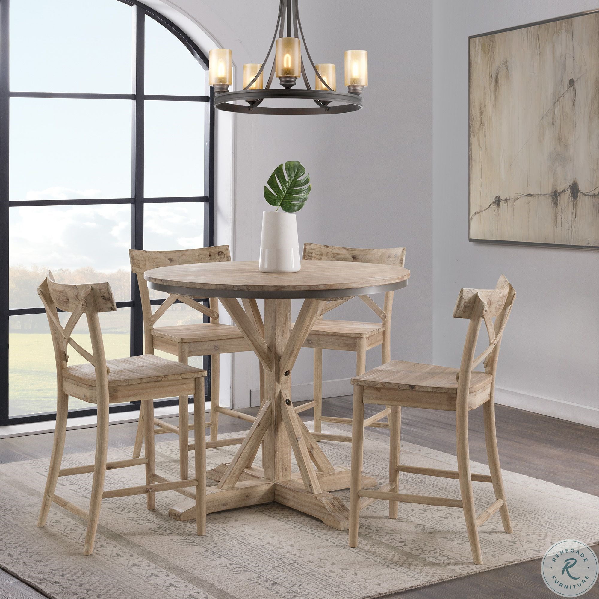 Keaton Beach Counter Height Stool from Picket House Furnishings