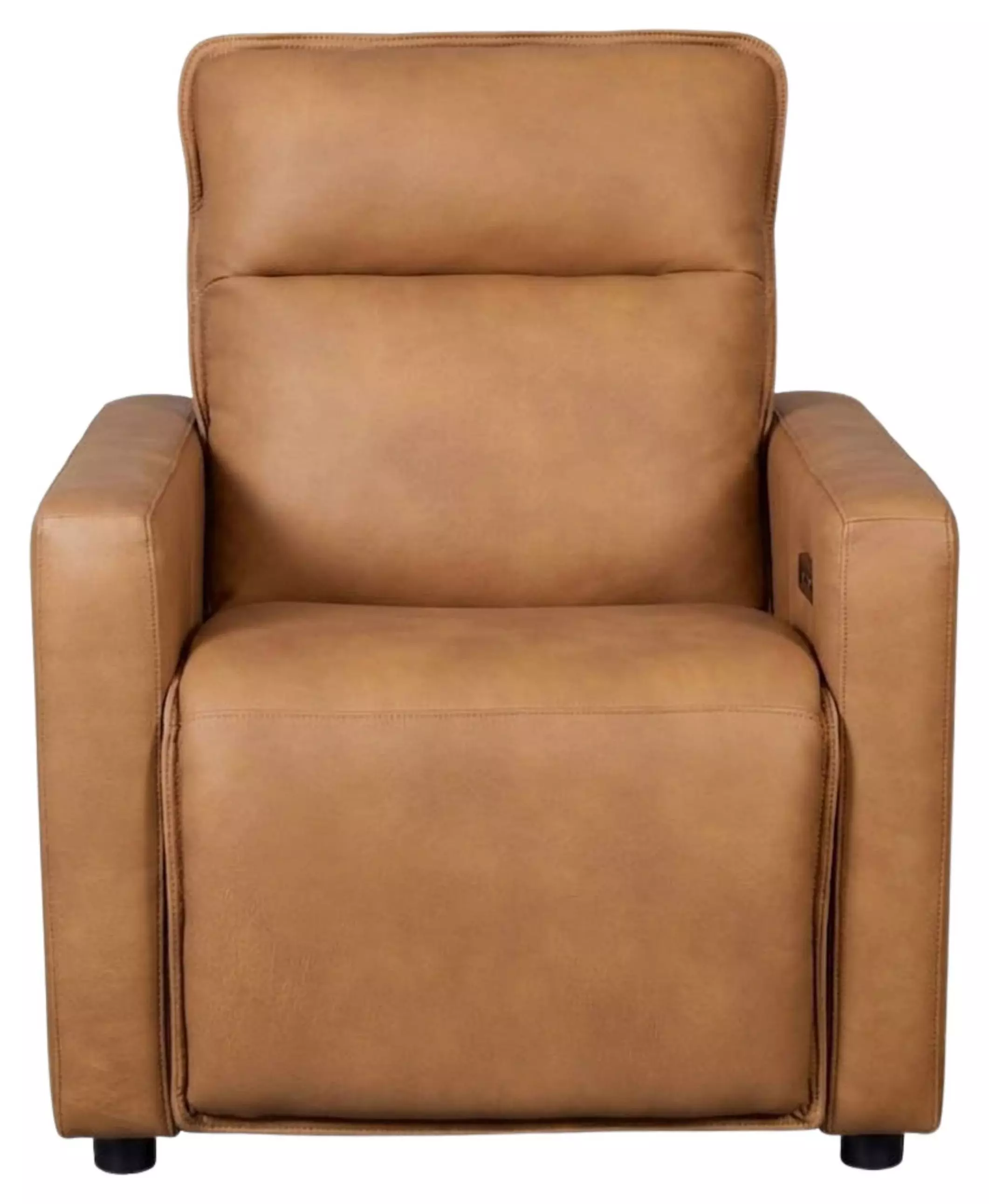 Adell Cambria Saddle Power Recliner with USB Charging from Leather