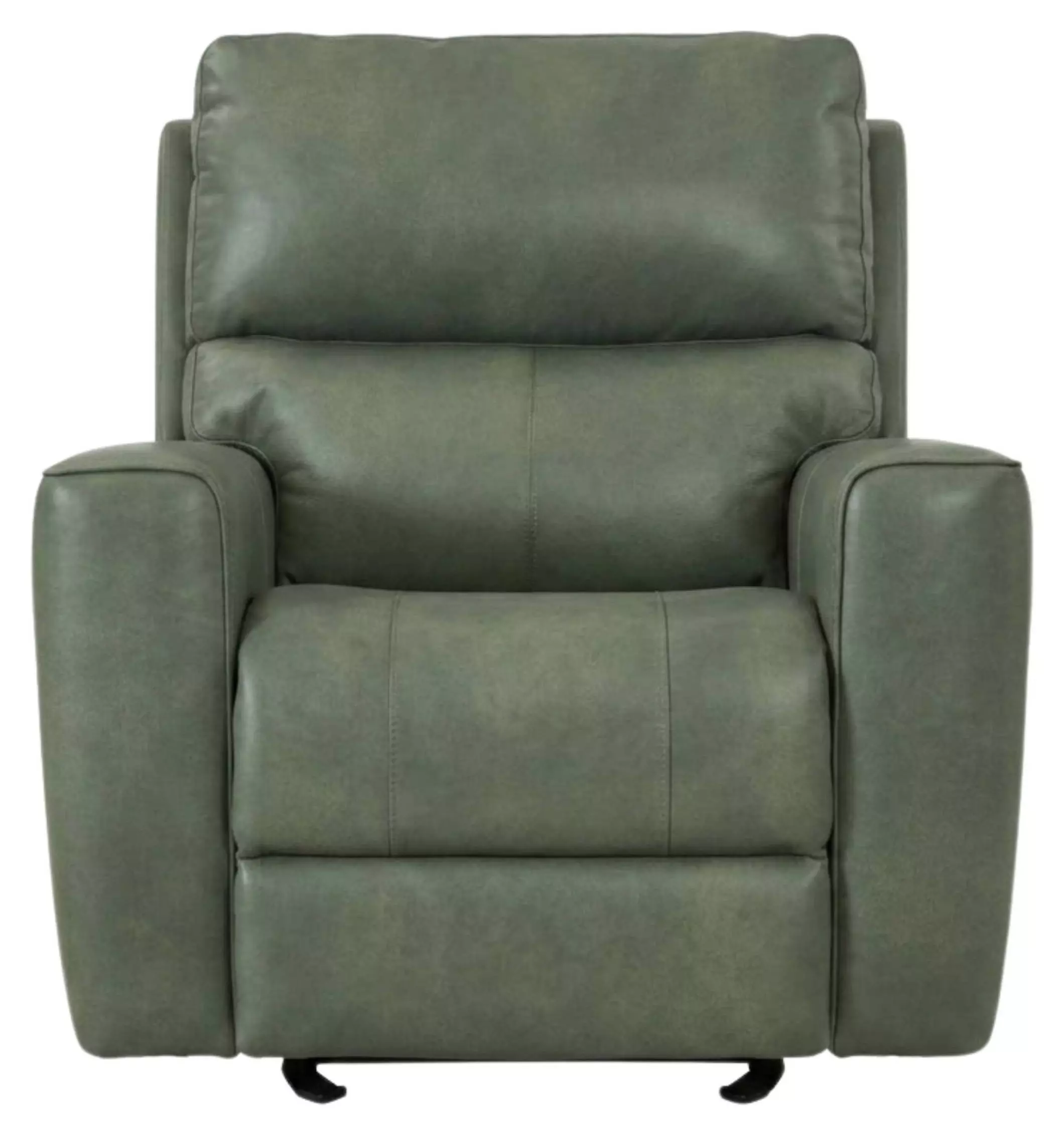MASAYO  グリーンレザー ハイバックチェア Lioran Sage Moss Leather Glider Power Recliner with Power Headrest
