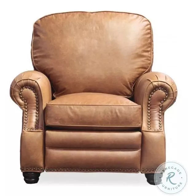 Longhorn Chaps Saddle Top Grain Leather Recliner From Barcalounger