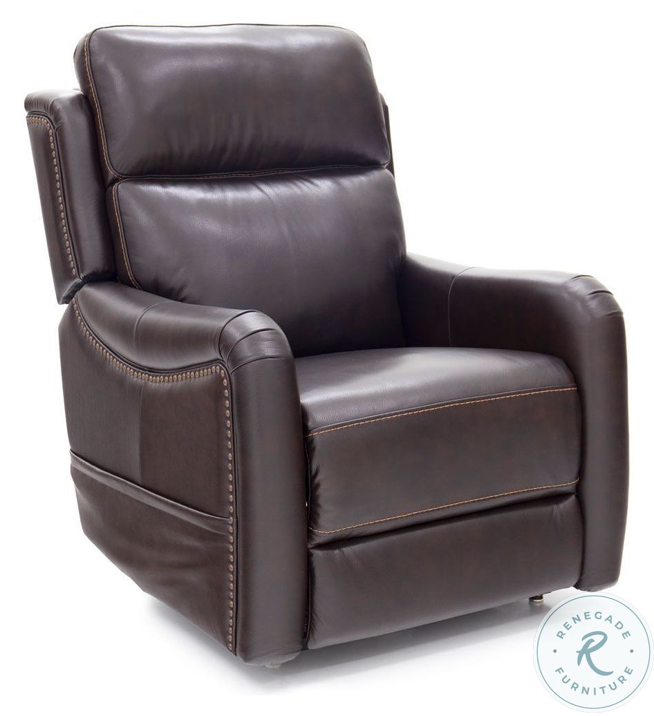 Longview Rainer Walnut Power Lift Recliner with Power Headrest And