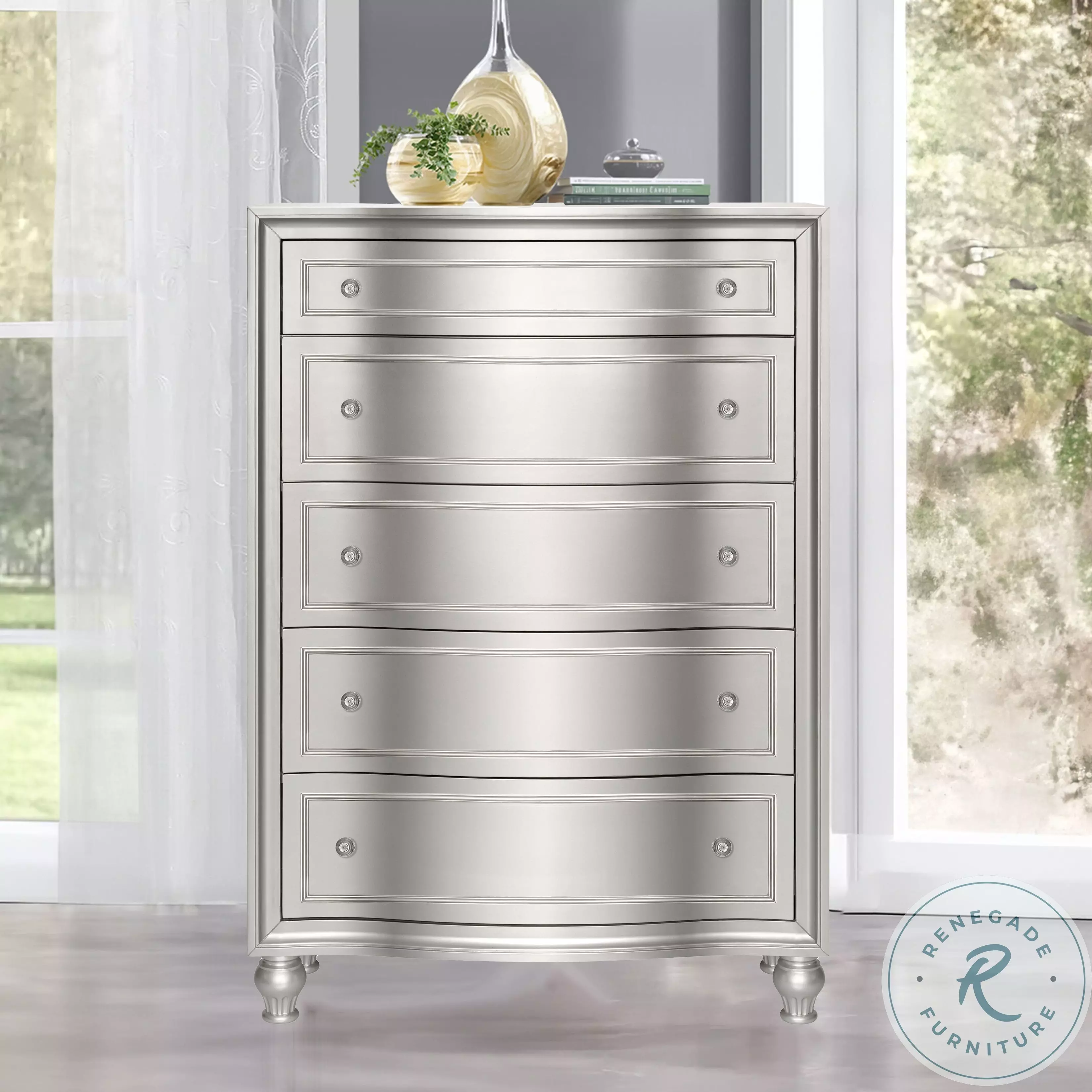 silver dresser chest Buy Elegant with 6-Drawers Antique Online Jennifer Furniture This romantic dresser set reflects artisanal craftsmanship and attention to detail Silver Glitter Glam Dresser With