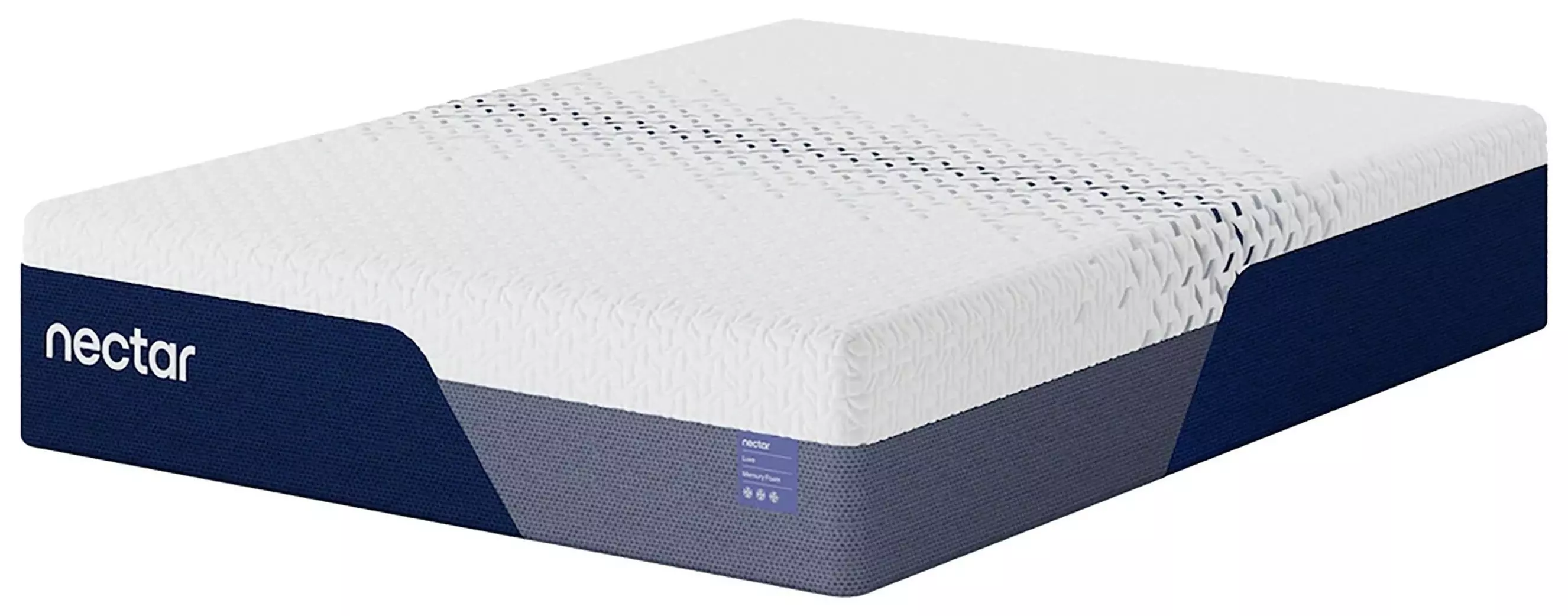Nectar Luxe Memory Foam White California King Mattress From Nectar