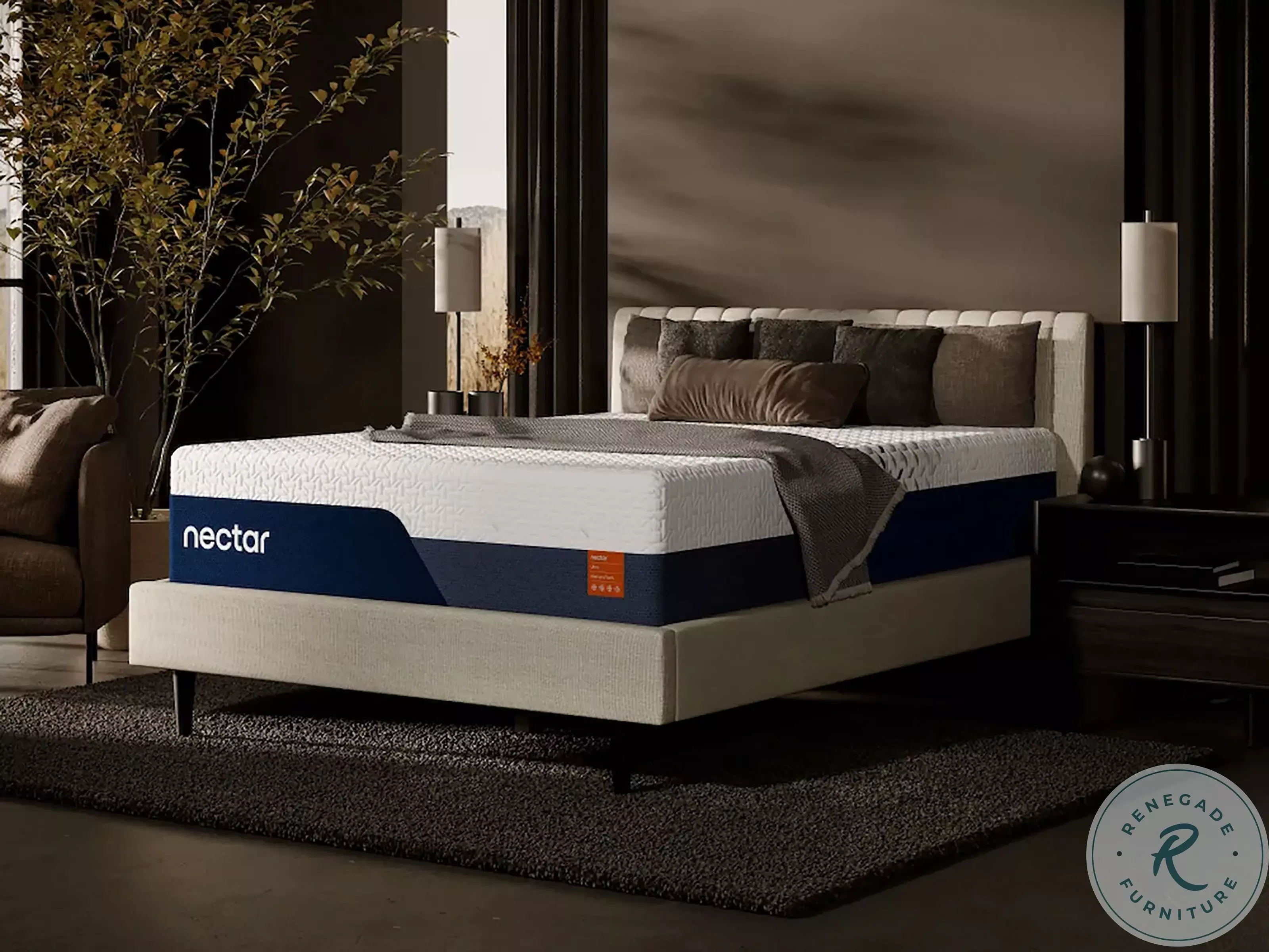 Nectar Foam Ultra 5.1 White California King Mattress From