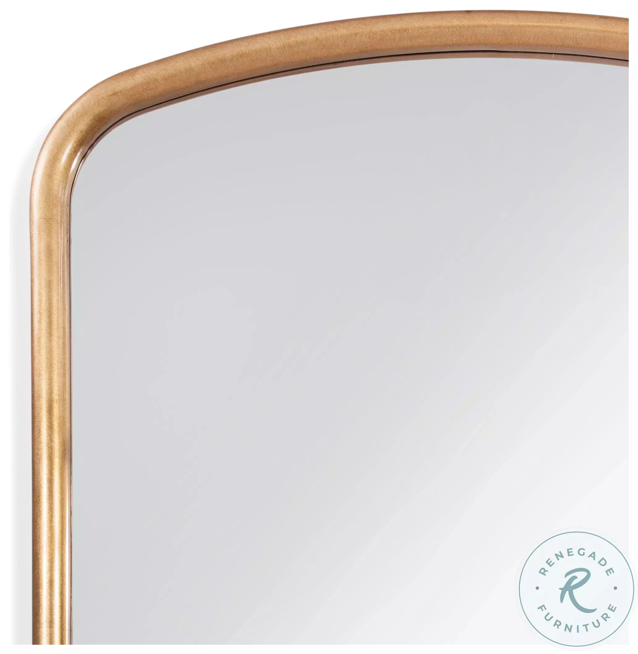 Chrome Brookings Leaner Mirror from Bassett Mirror | Coleman Furniture