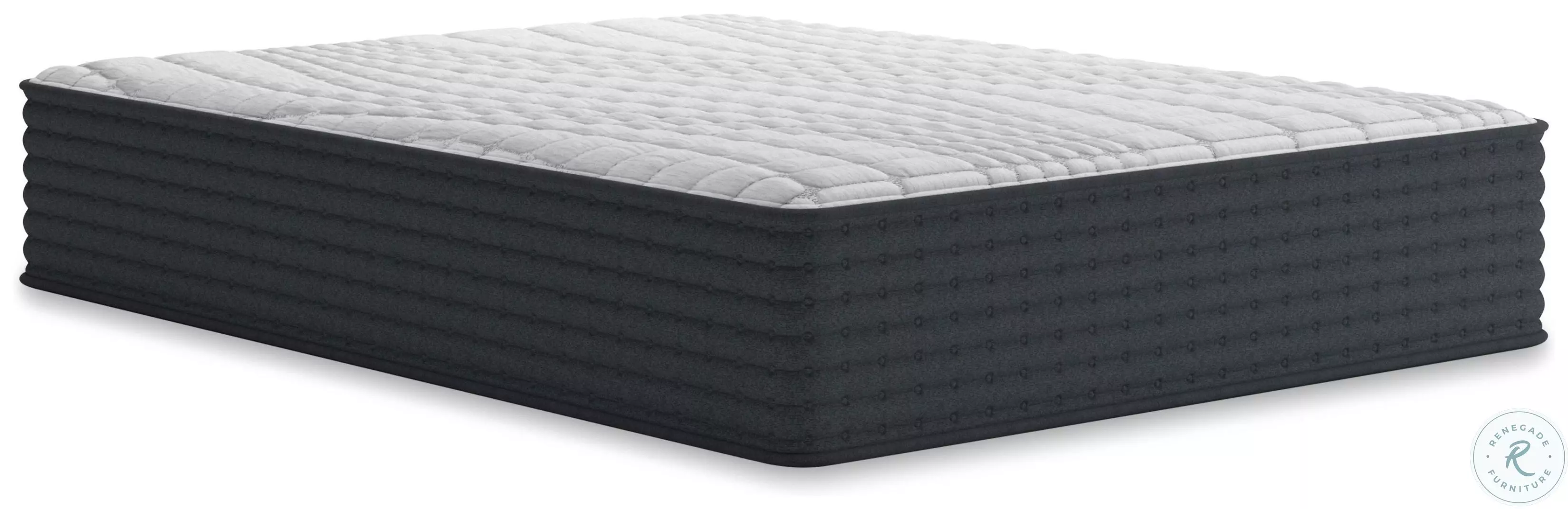 Hybrid 1300 White Queen Firm Mattress From Ashley Furniture