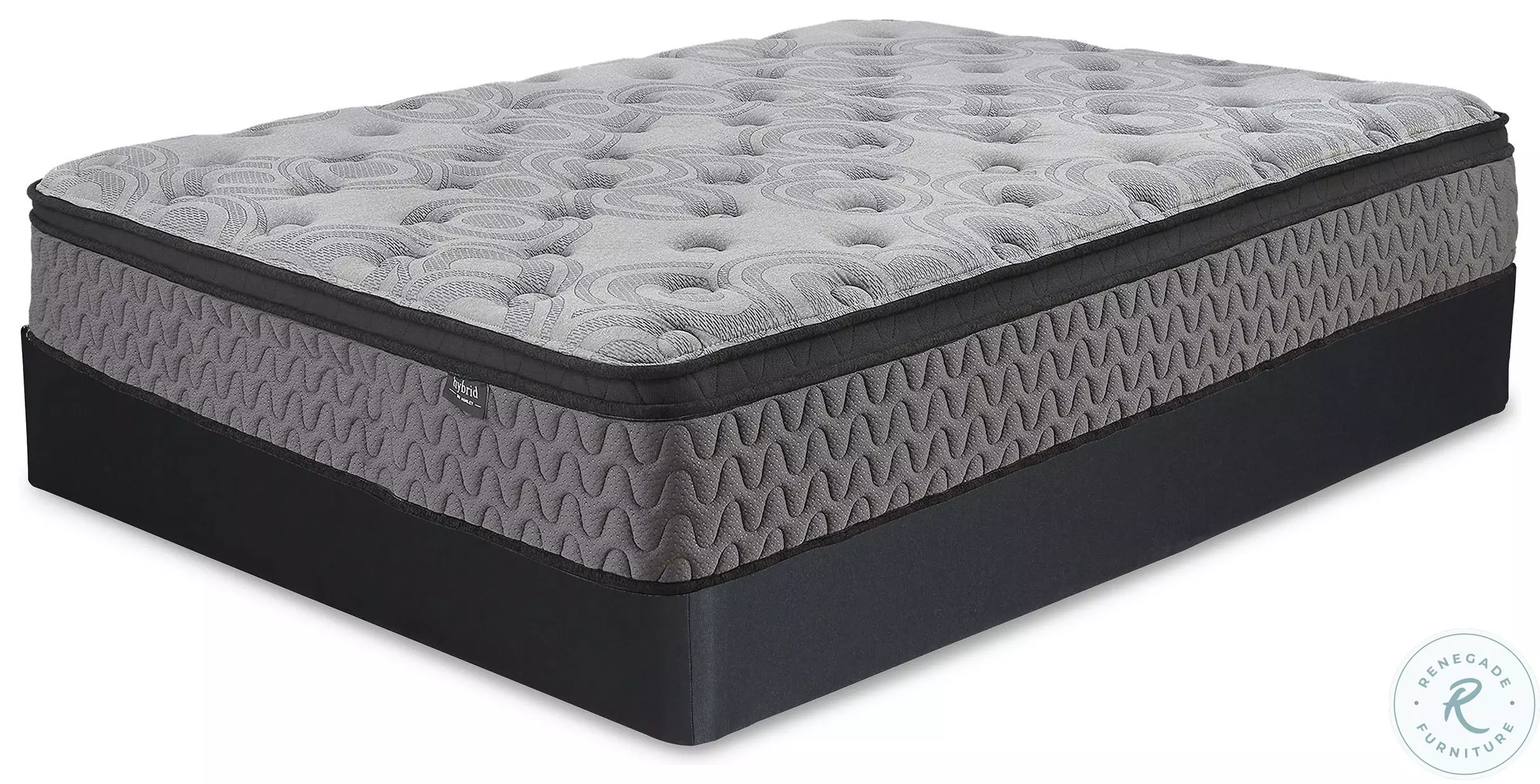 Augusta2 White King Mattress With Foundation From Ashley Furniture