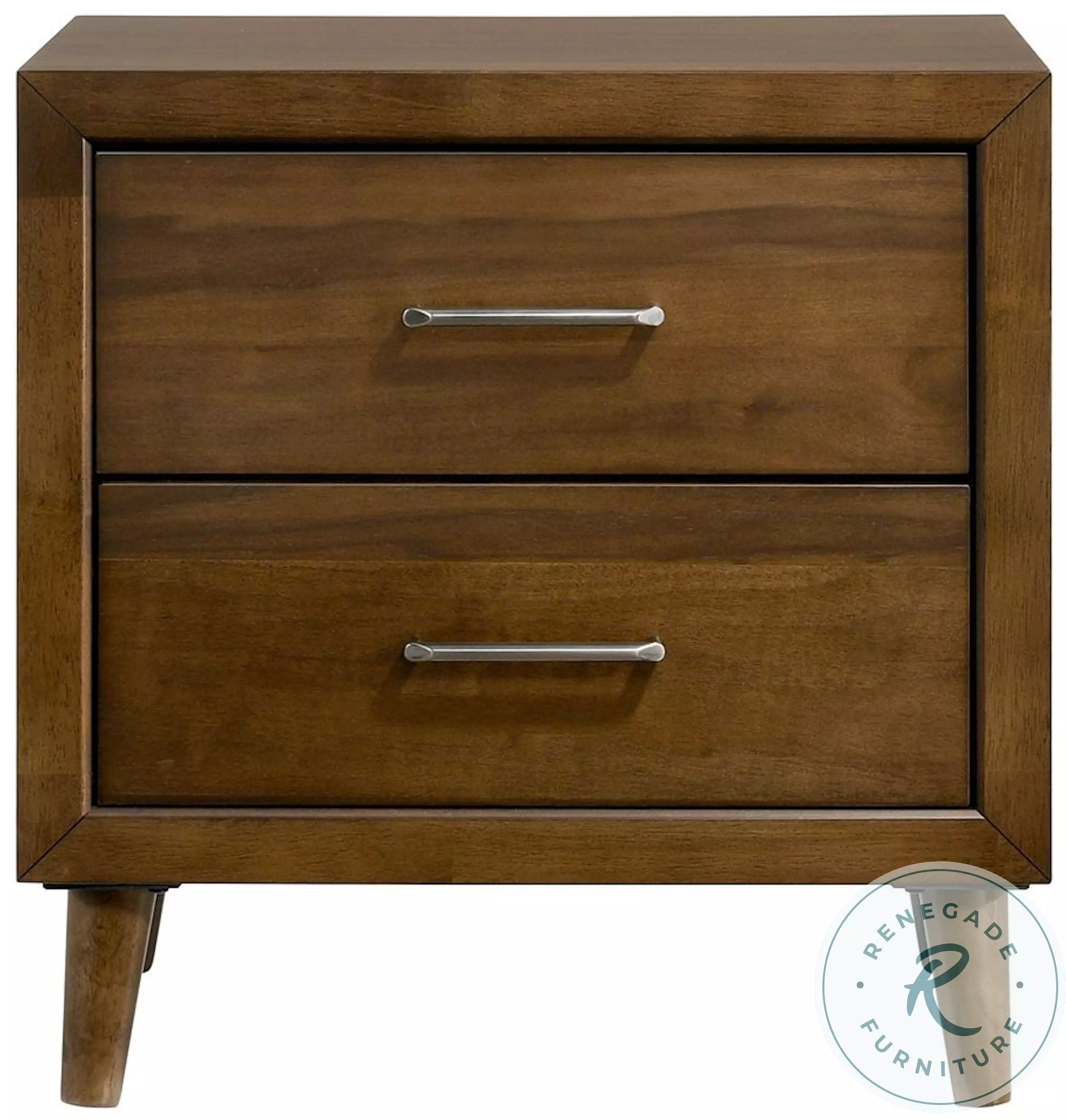 Zuma Walnut 2 Drawer Nightstand From Picket House Furnishings
