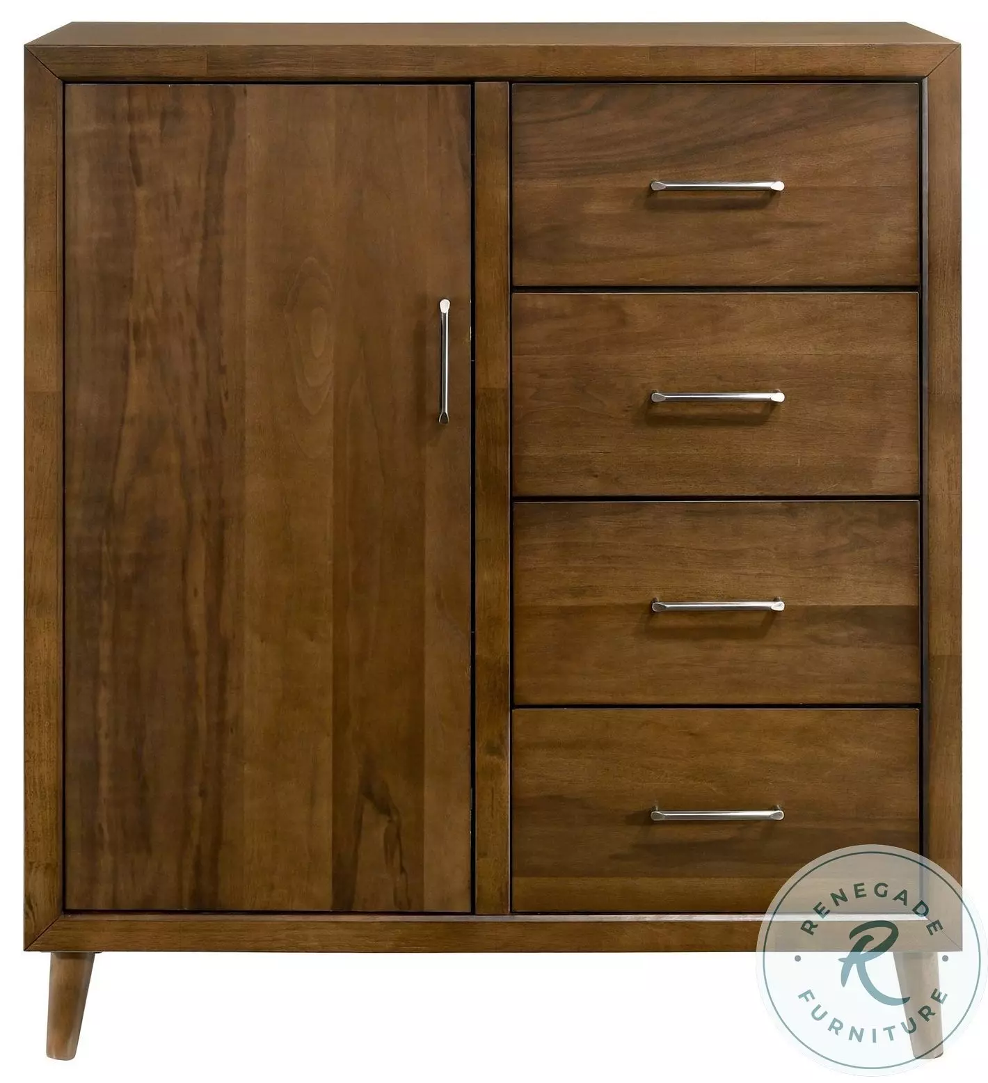 Zuma Walnut 4 Drawer Chest From Picket House Furnishings | Coleman