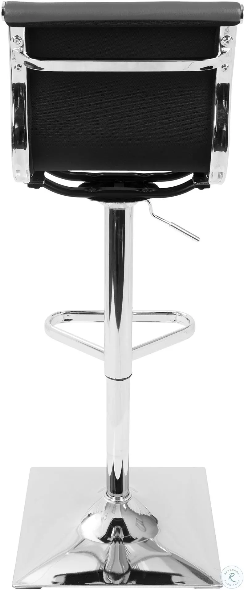 Master Gray Swivel Adjustable Bar Stool From Home Gallery Stores