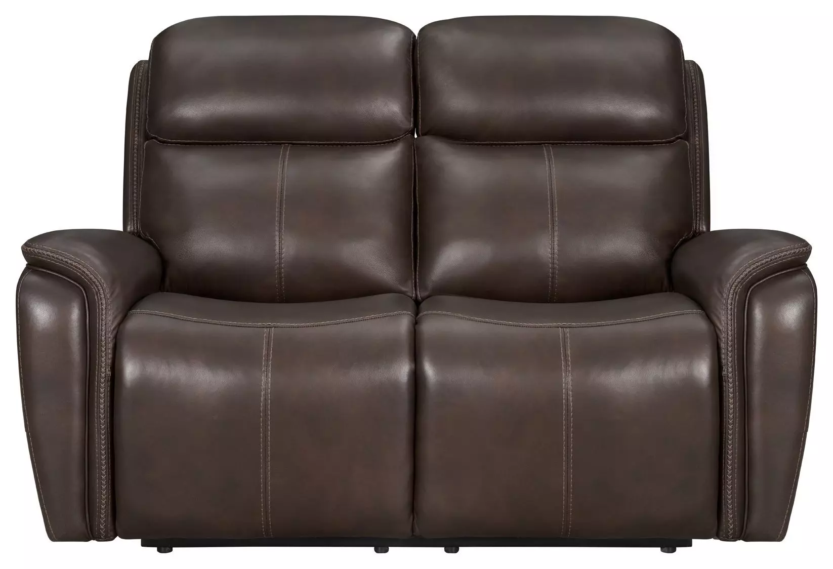 Cascade Auburn Leather Power Reclining Loveseat From Parker Living
