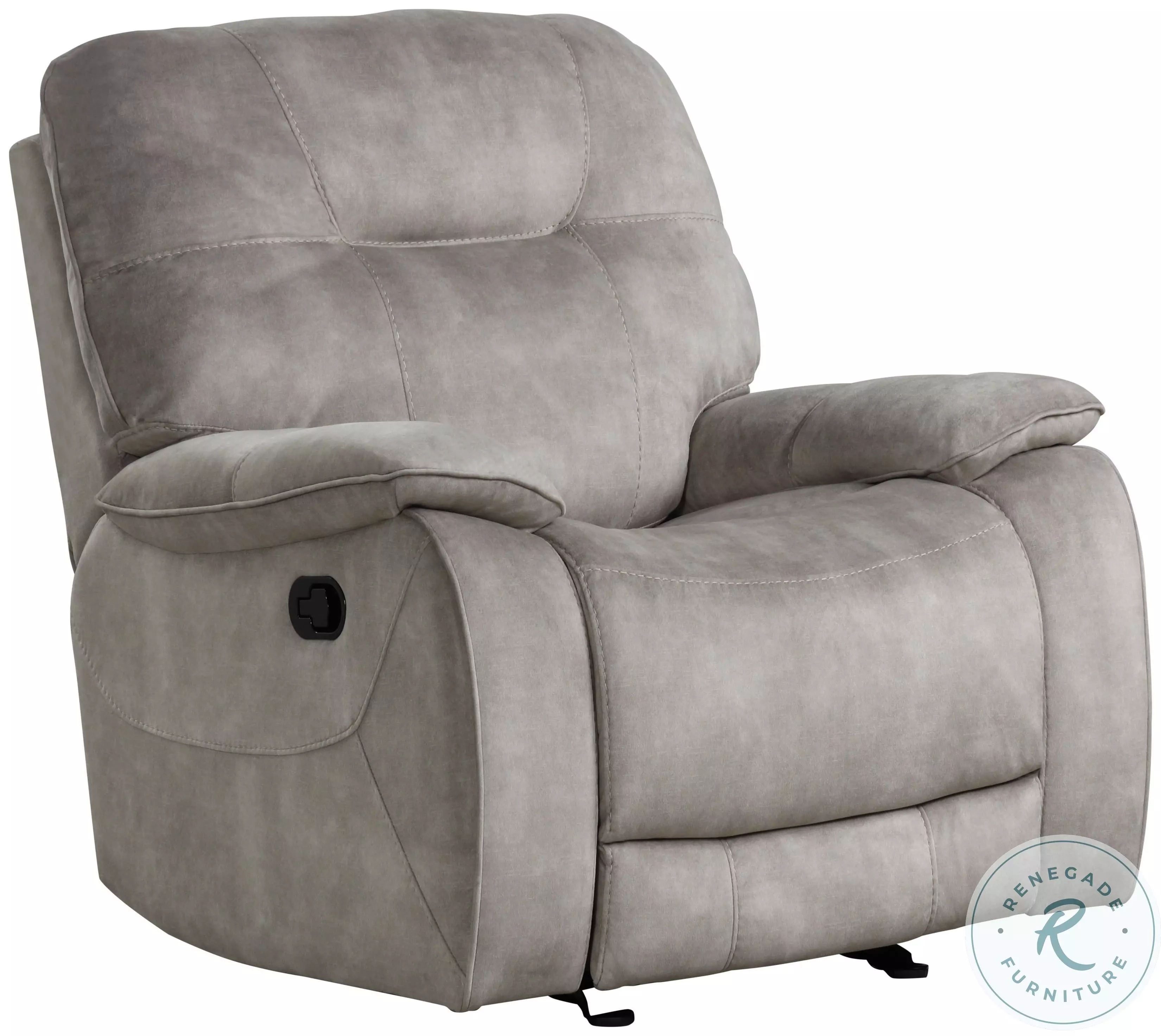 Brooks Shadow Natural Manual Glider Recliner
