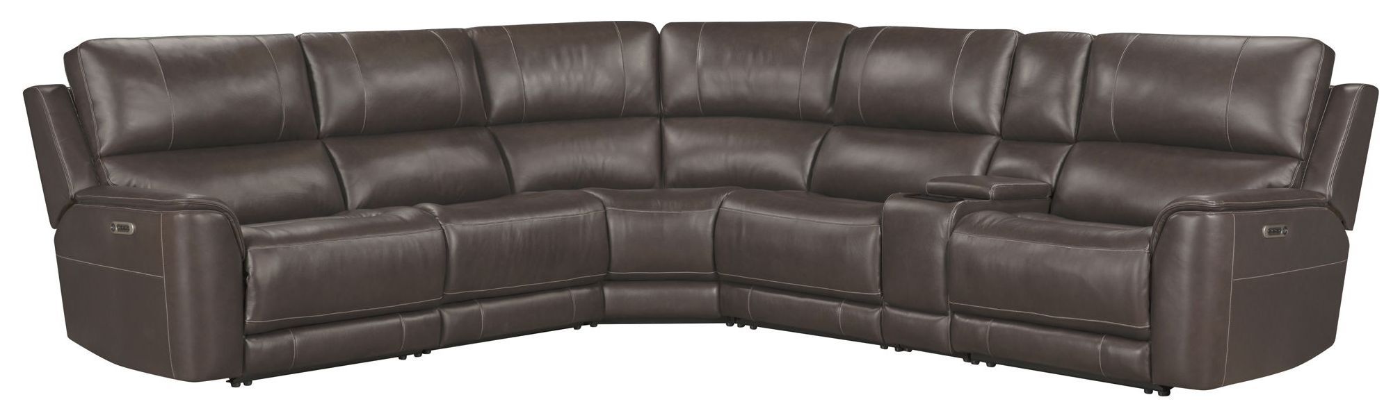 Easton Steamboat Brown Leather Zero Gravity Modular Power