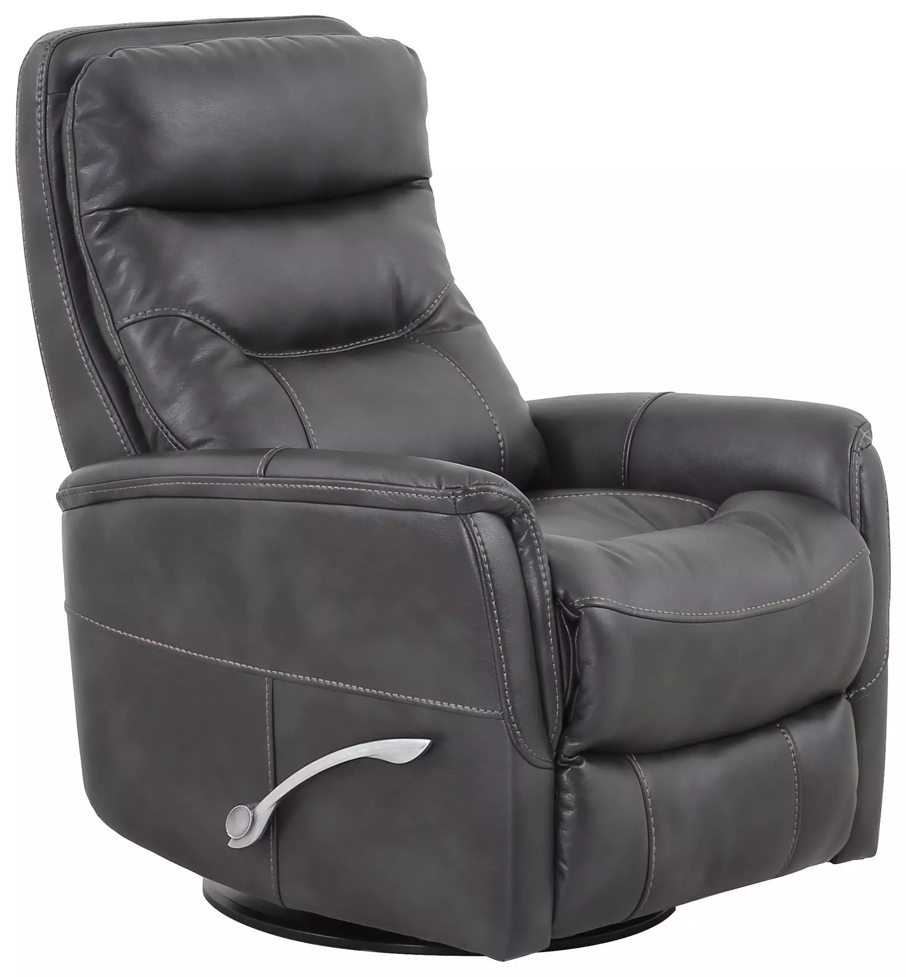Parker Living Gemini - Flint Swivel Glider Recliner - Grey