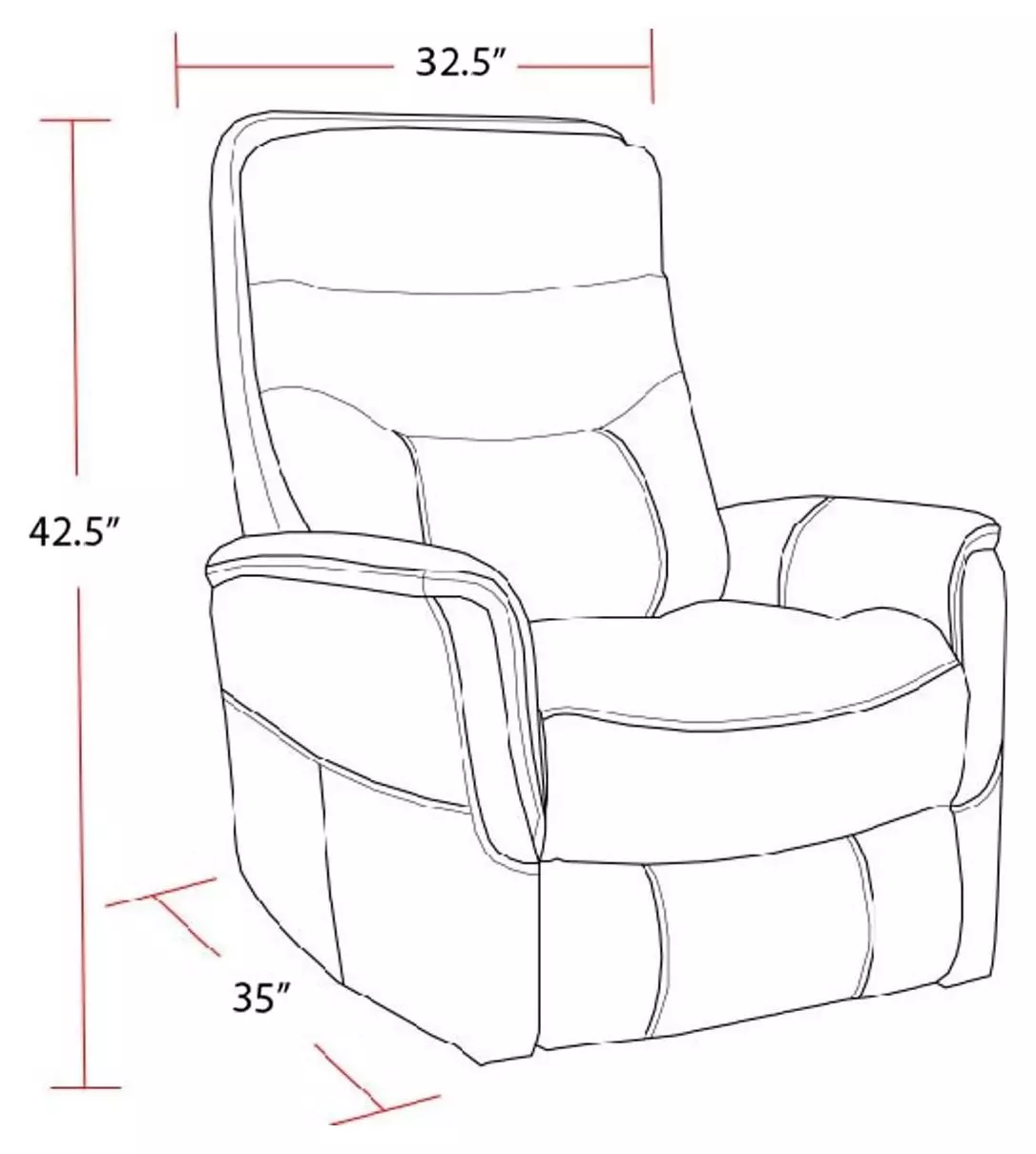 Gemini Softy Azure Lift Power Recliner with Articulating Headrest