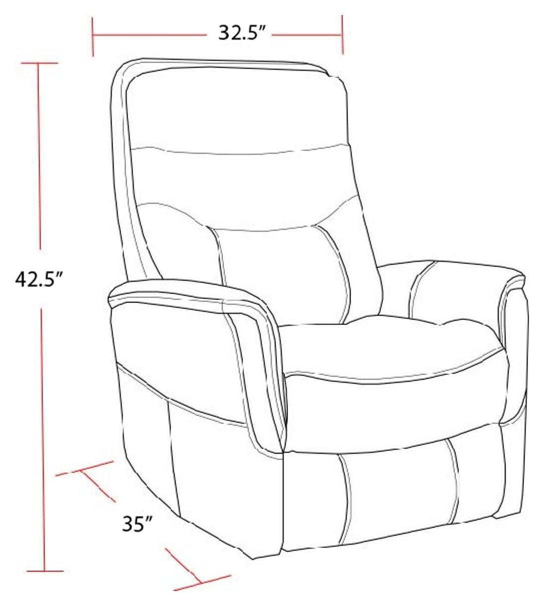 Gemini Truffle Lift Power Recliner