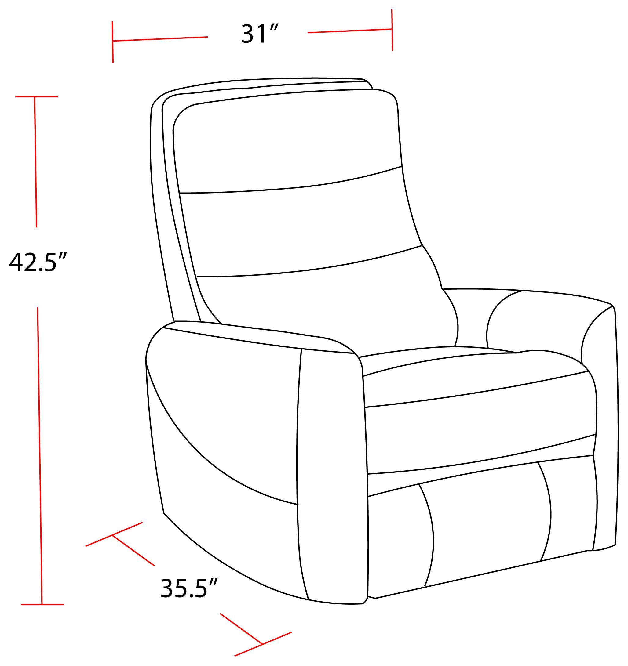 Hercules Oyster Swivel Glider Recliner with Articulating Headrest