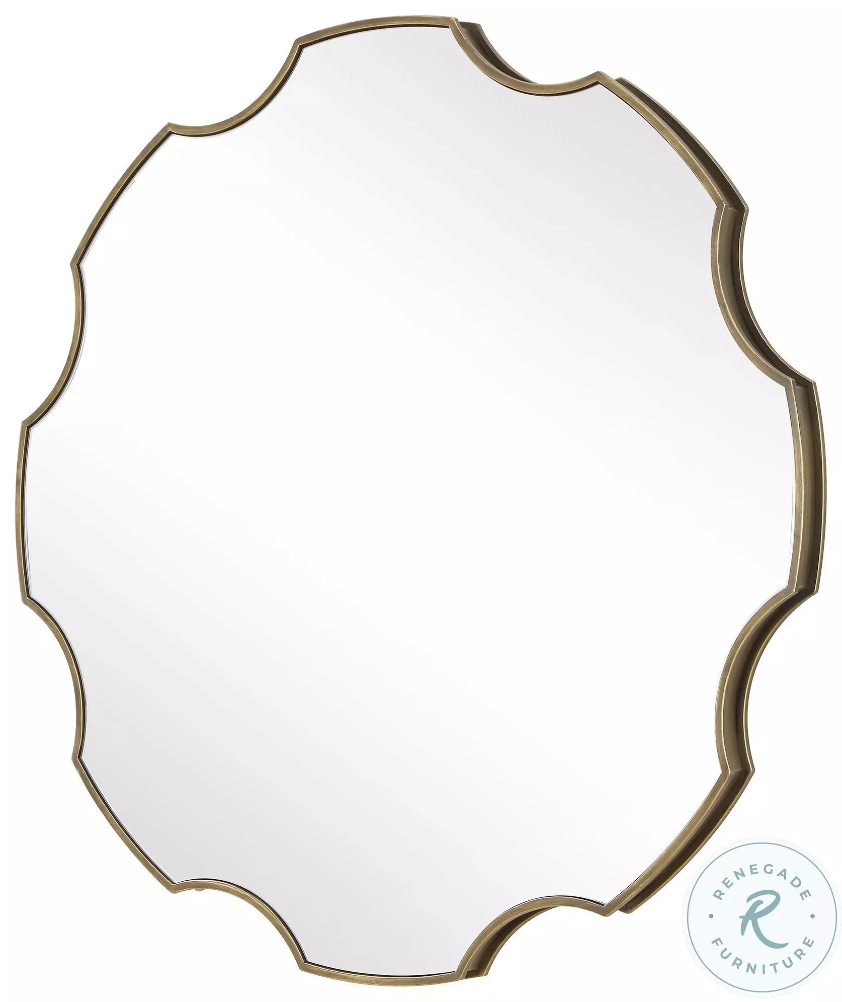Haldron Antique Golden Bronze Mirror From Soul & Essentials