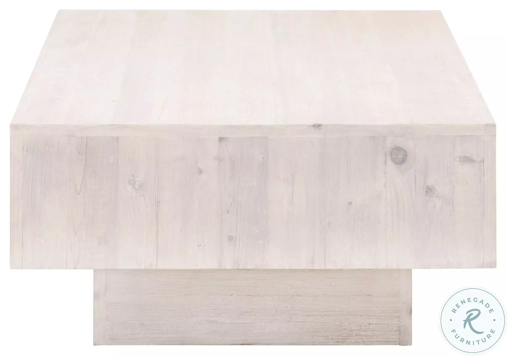 サイドテーブル・ナイトテーブル・ローテーブル WTW MONTAUK COFFEE TABLE Montauk White Wash Pine Coffee Table From Essentials for