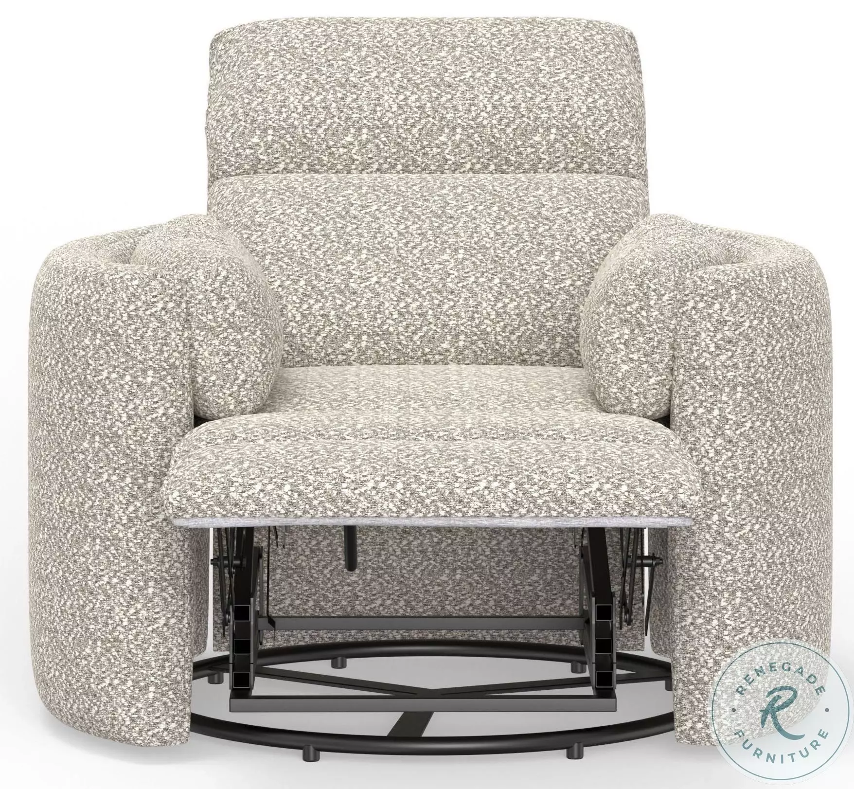 Arc Tatum River Rock Swivel Power Glider Recliner From Golden