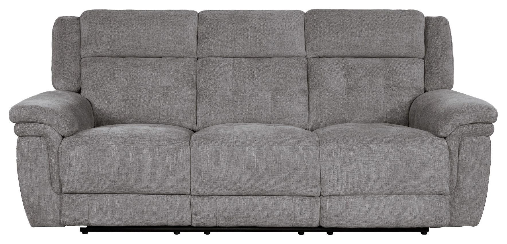 Richland Bristol Grey Power Reclining Sofa With Power Headrest
