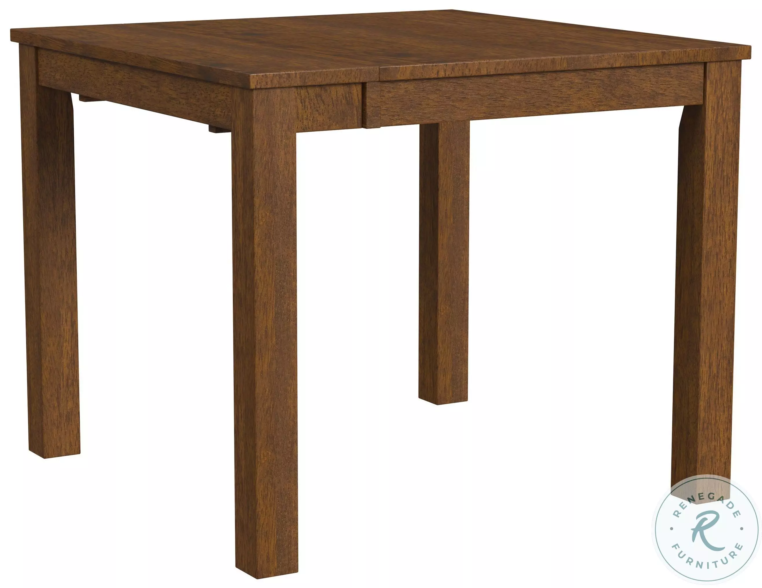 Mariposa Rustic Whiskey Extendable Dinette Table From A-America